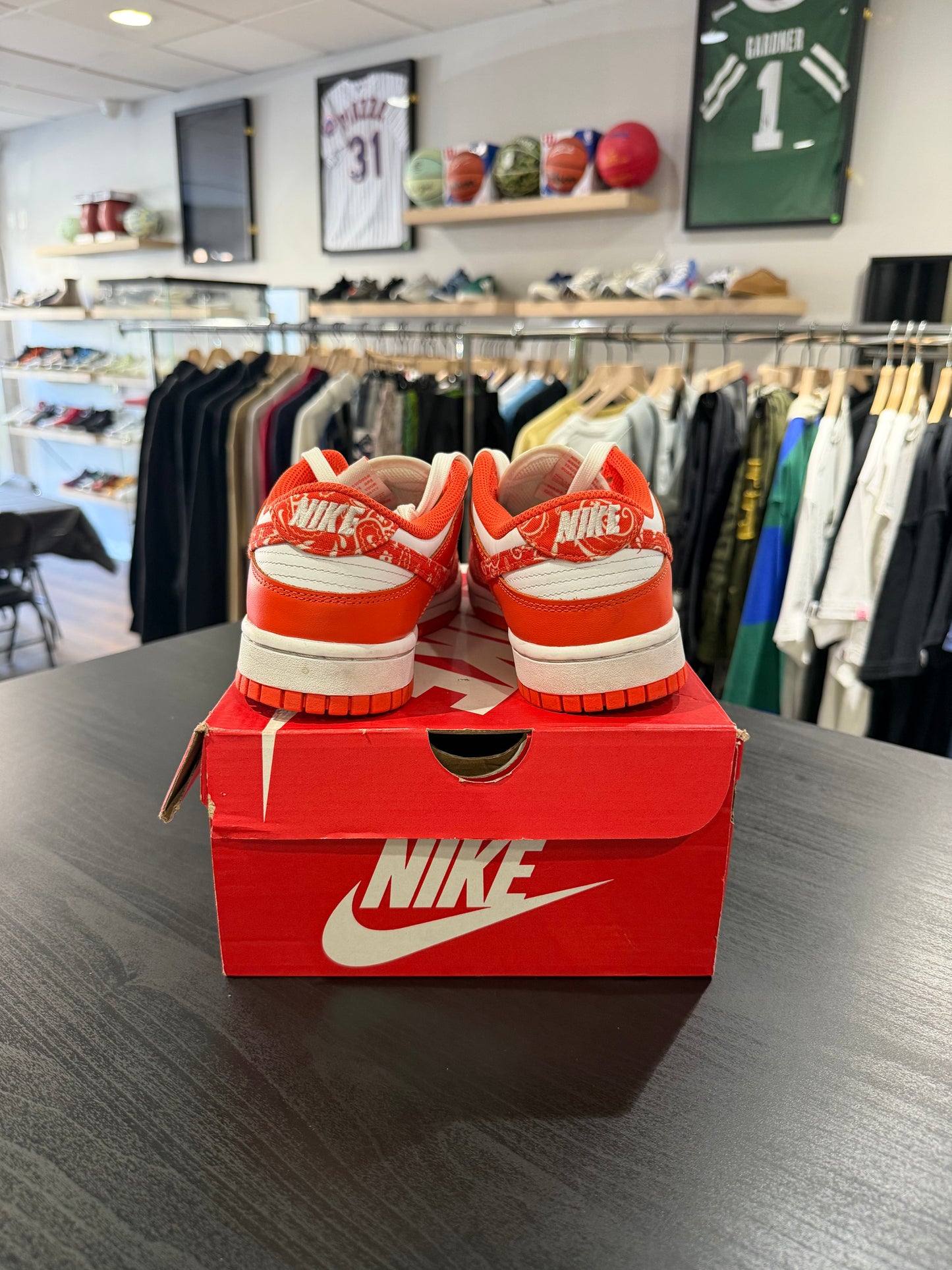 Dunk Low Orange Paisley