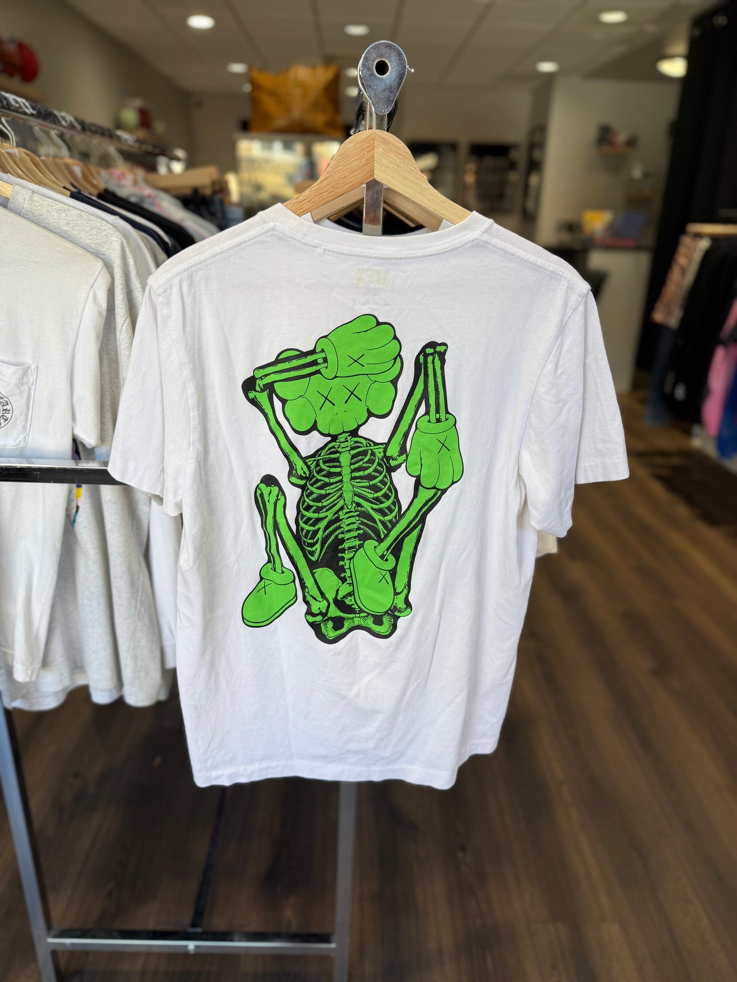 Kaws Uniqlo Tee White