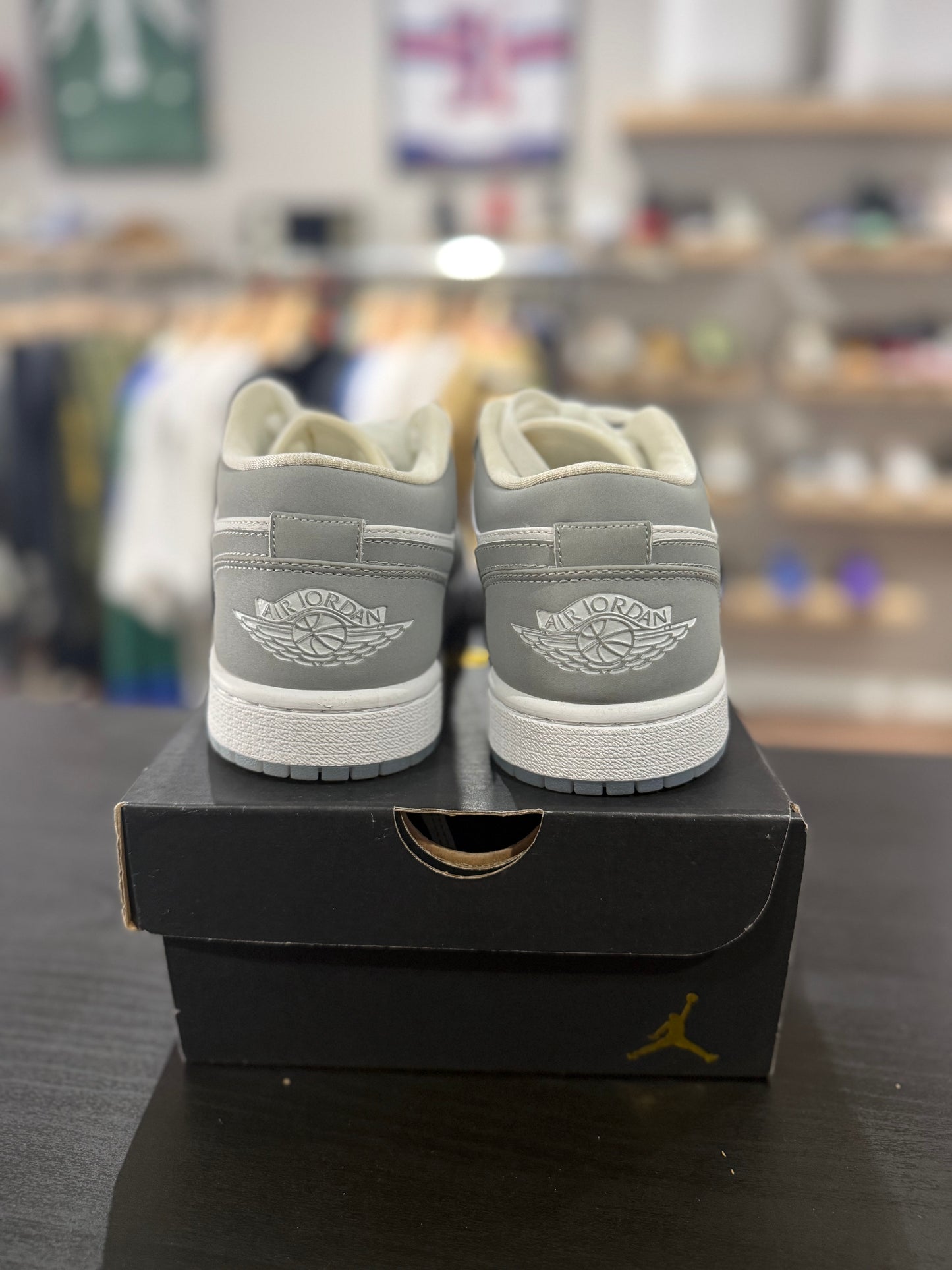 Air Jordan 1 Low Wolf Grey