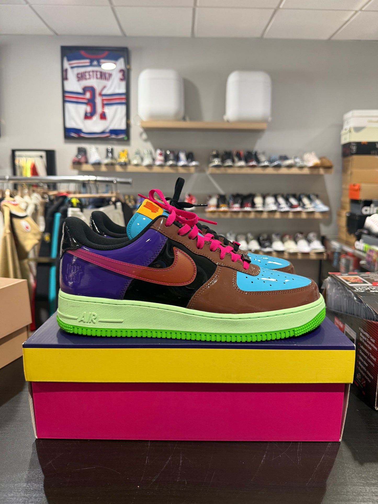 Undefeated x Air Force 1 Low Pink Prime