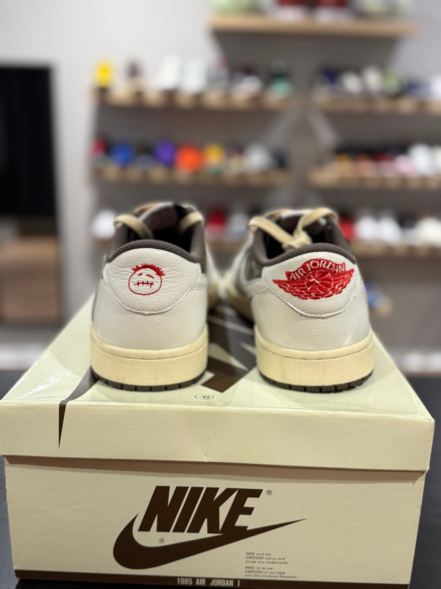 Jordan 1 Travis Scott Reverse Mocha Low