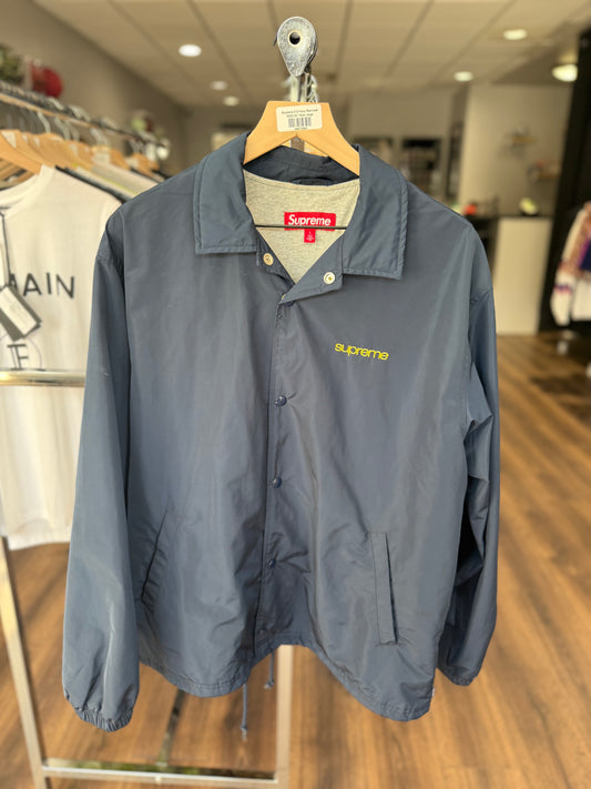 Supreme 212 Navy Raincoat