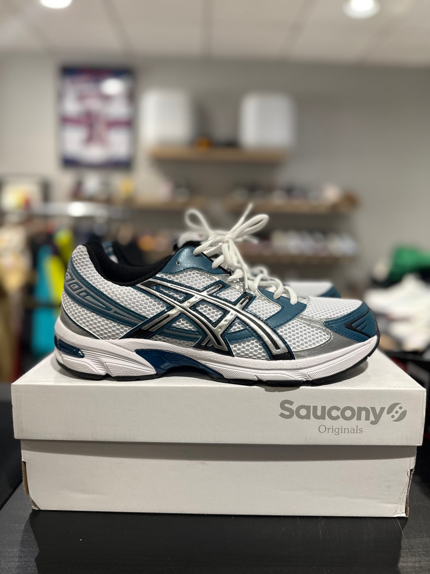 Asics Gel-1130 White Restful Teal