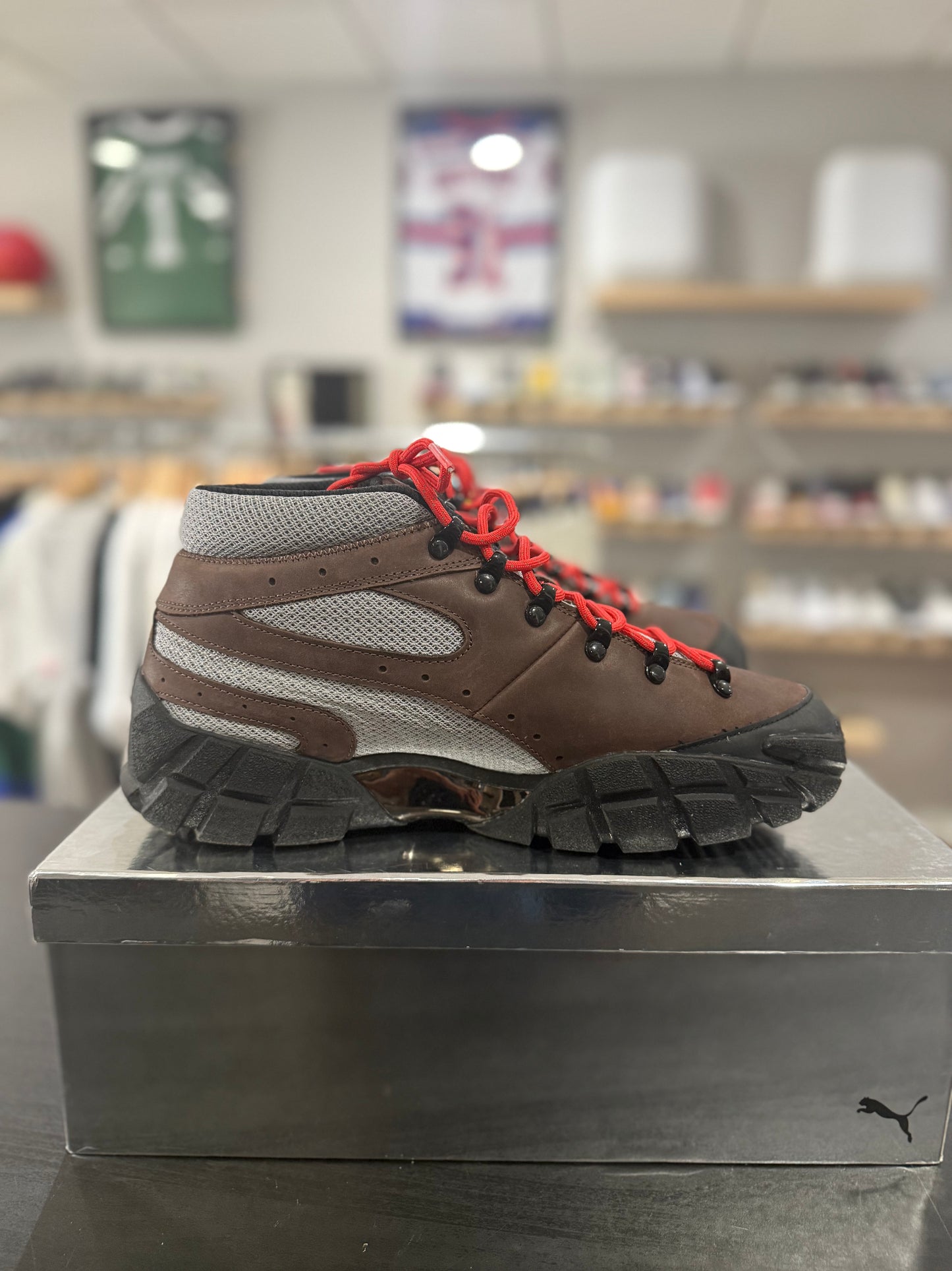Skepta x Puma Skope Forever Mid Brown Silver