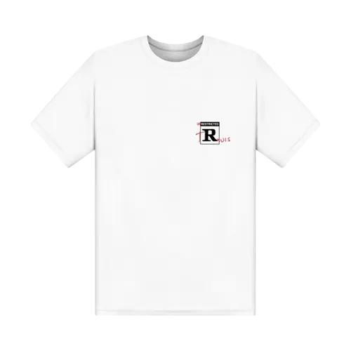 Travis Look Mom I Can Fly Tee White
