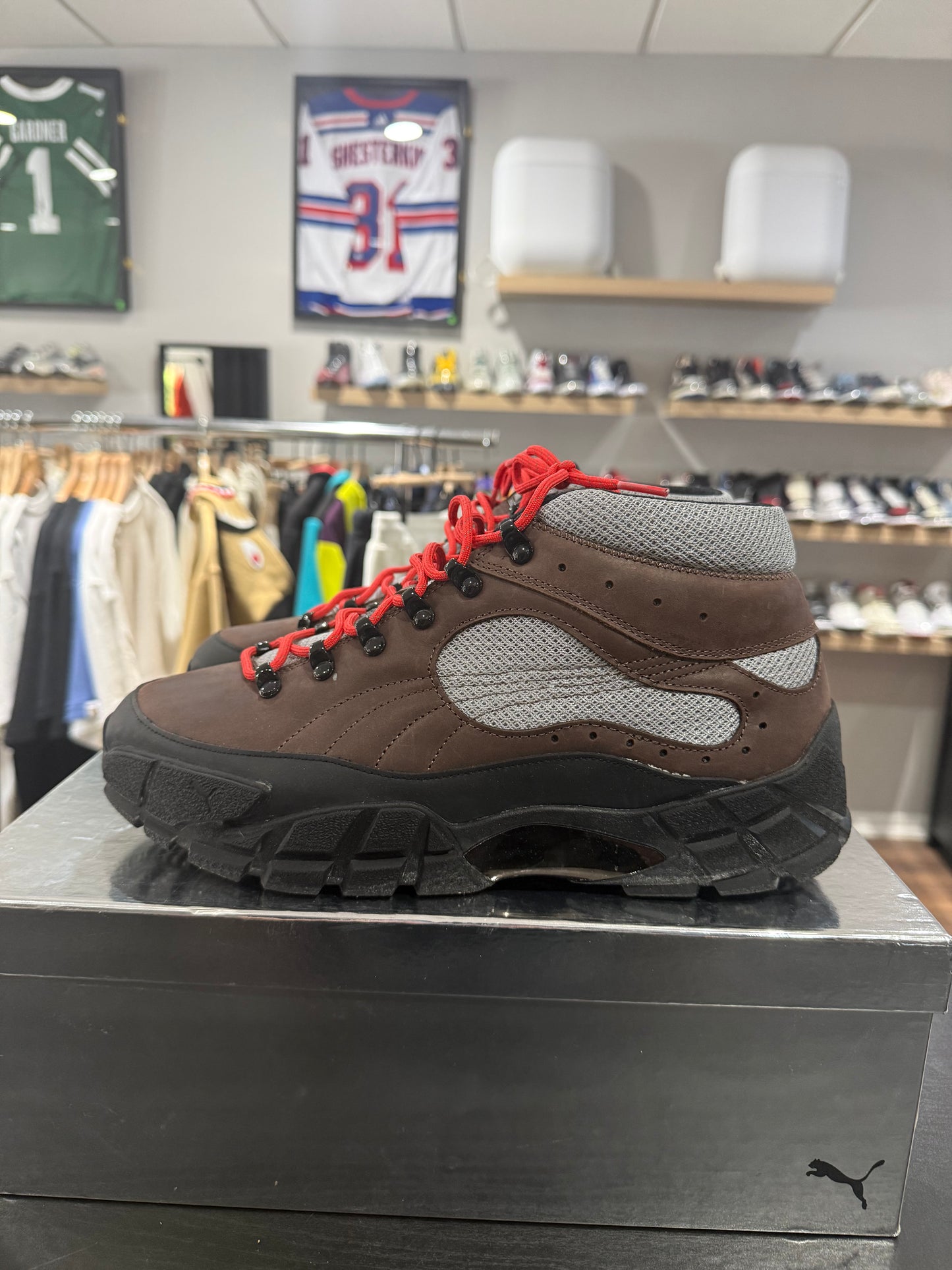 Skepta x Puma Skope Forever Mid Brown Silver