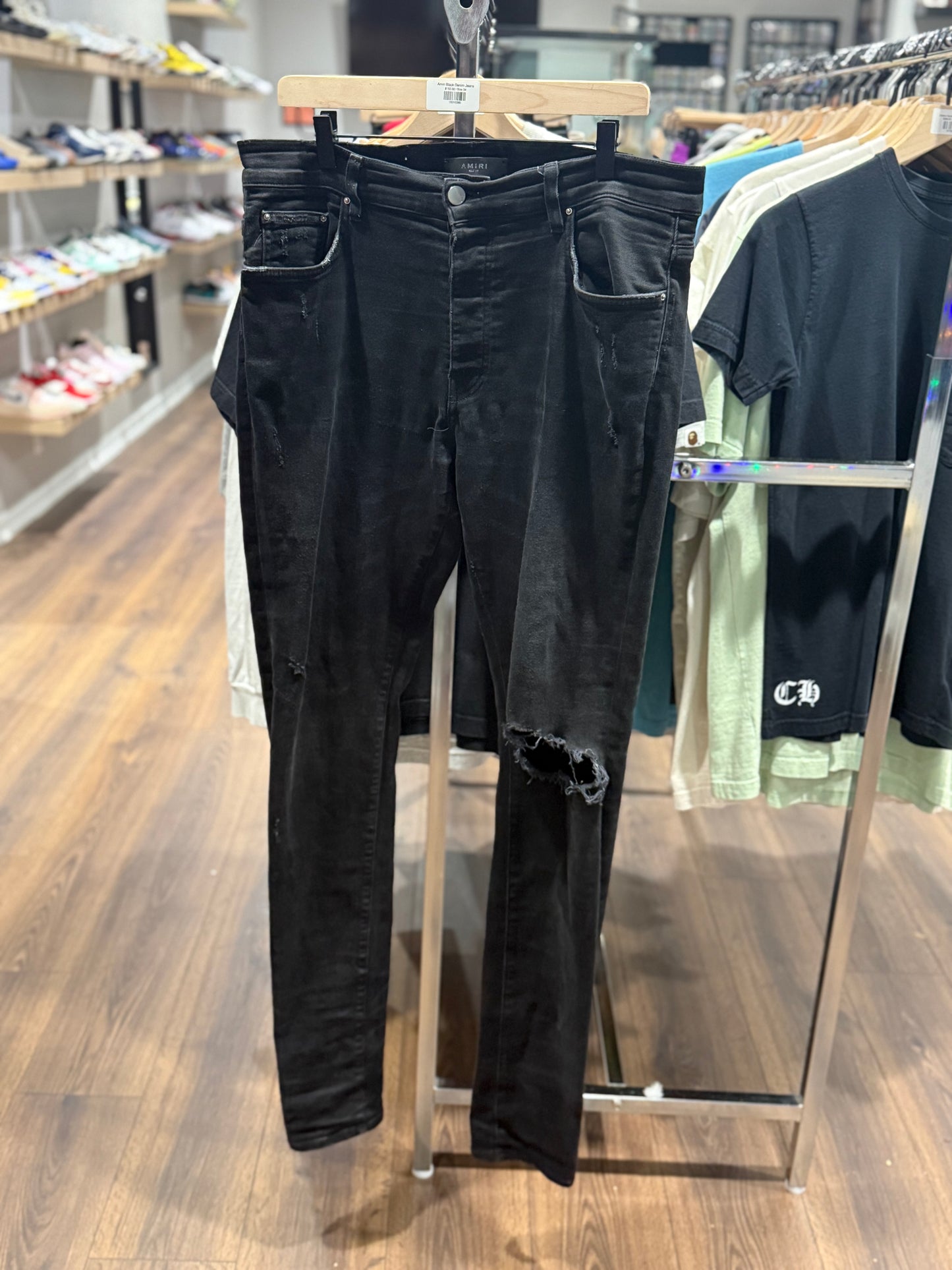Amiri Black Denim Jeans