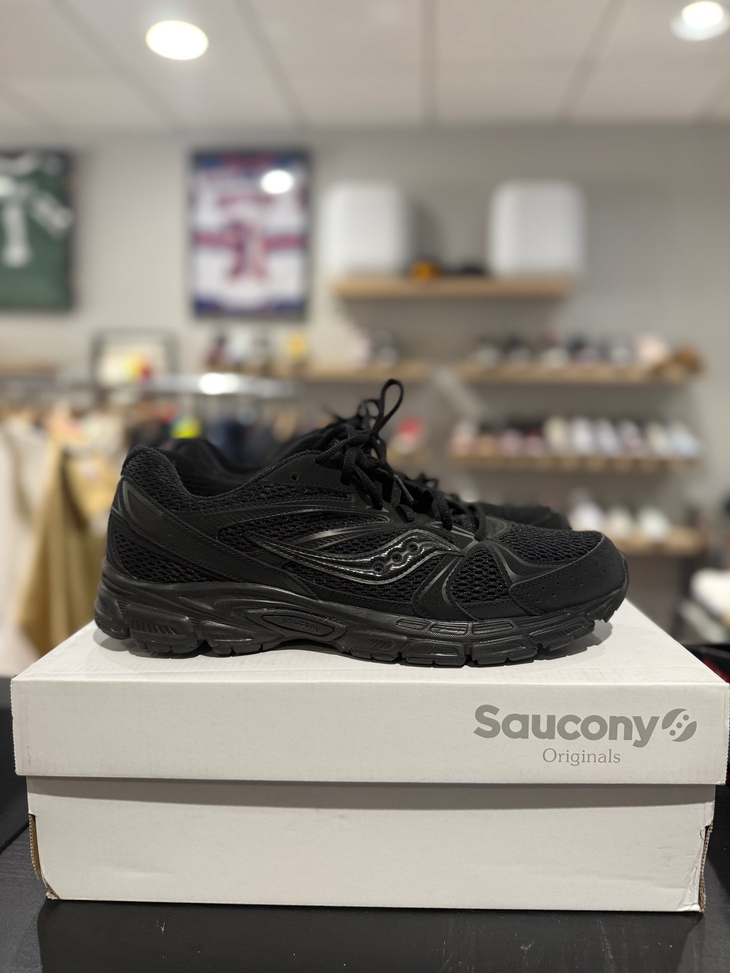 Saucony Ride Millennium Matte Triple Black