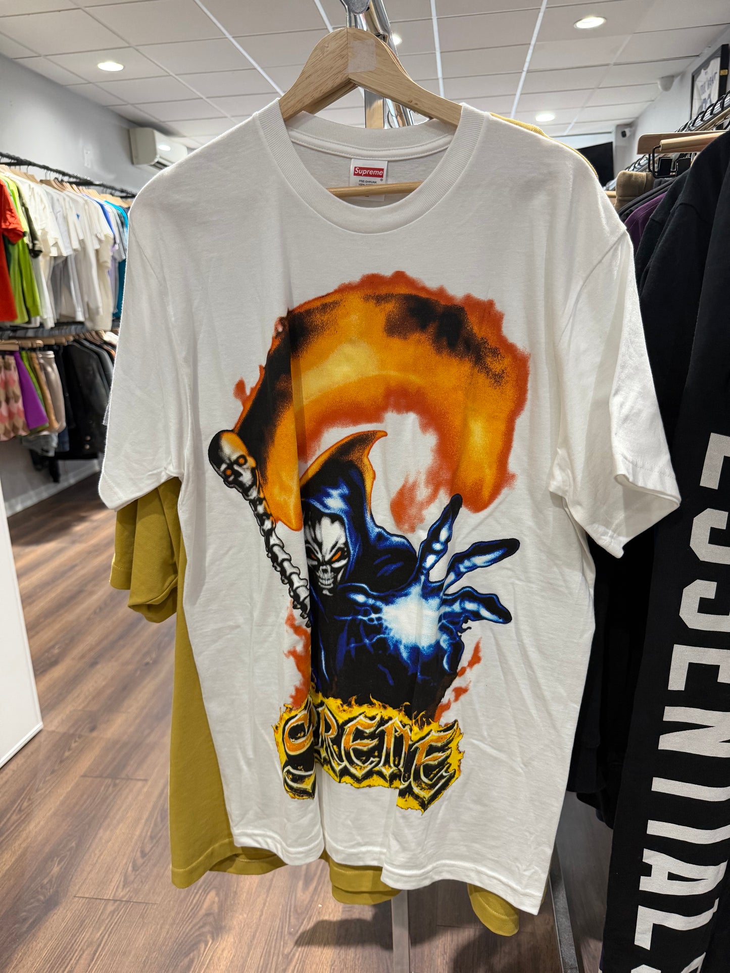 Supreme Grim Reaper Tee White