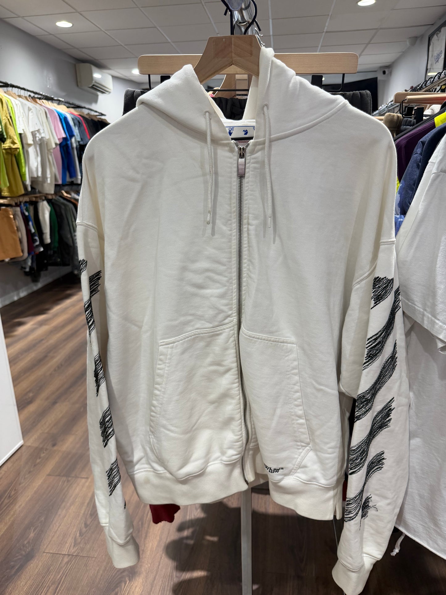 Off White “Scribble Diag” Hoodie