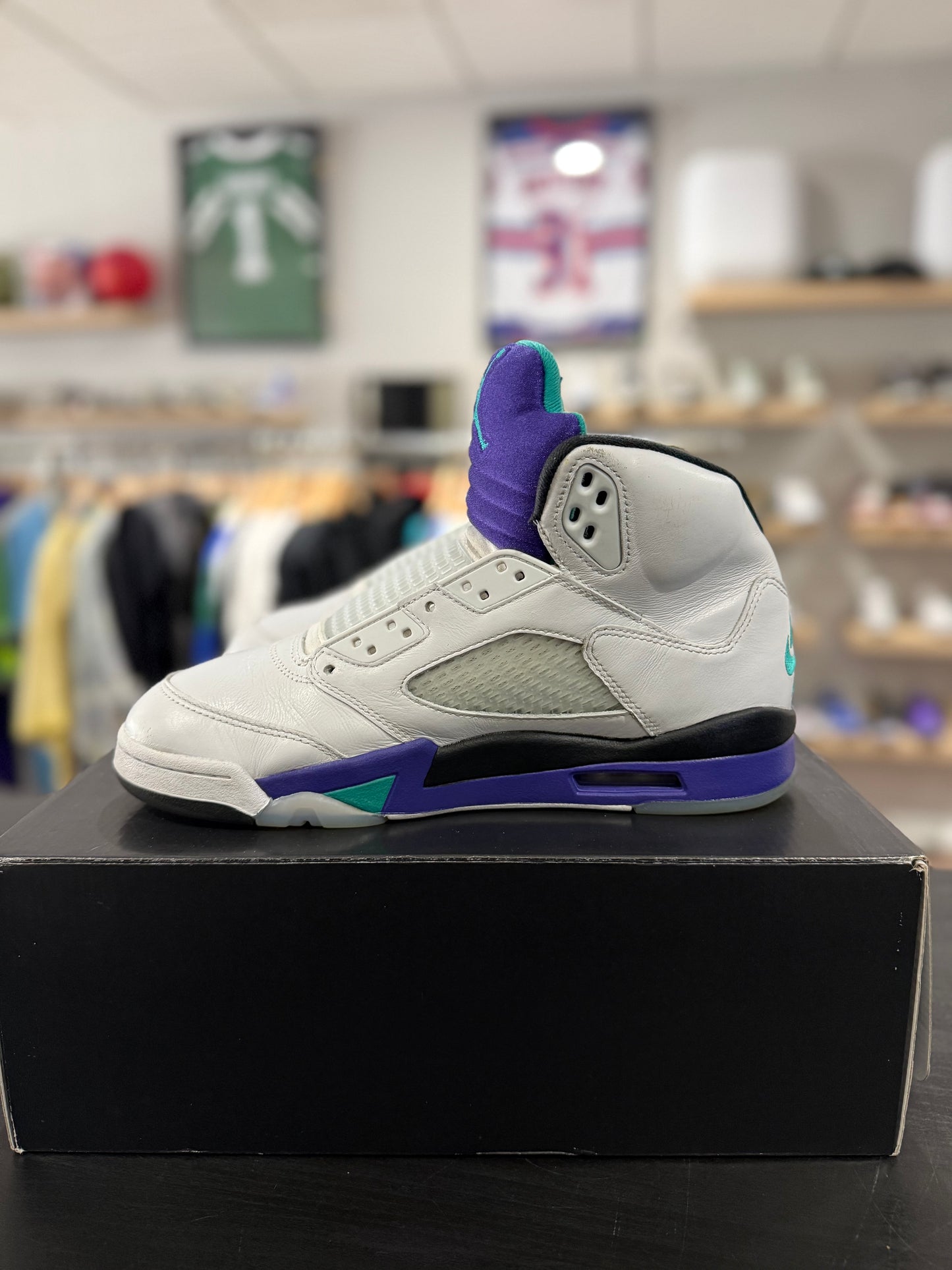 Jordan 5 Retro White Grape
