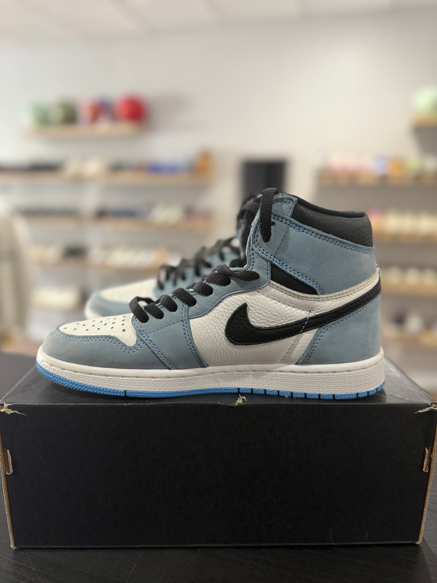 University Blue Jordan 1 High (Used)