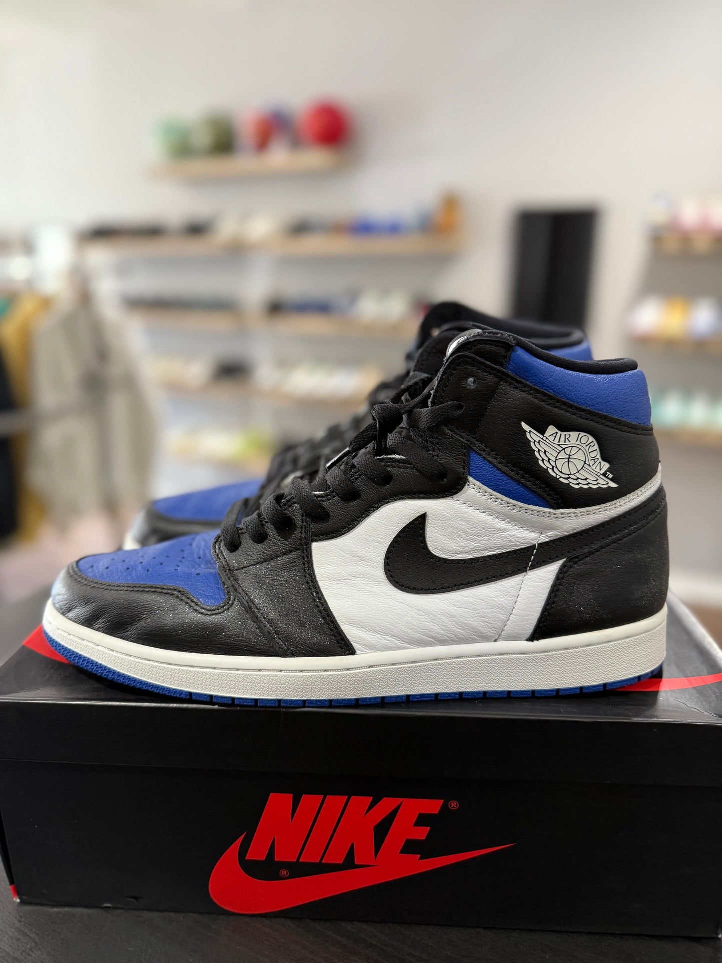 Royal Toe Jordan 1 High (Used)