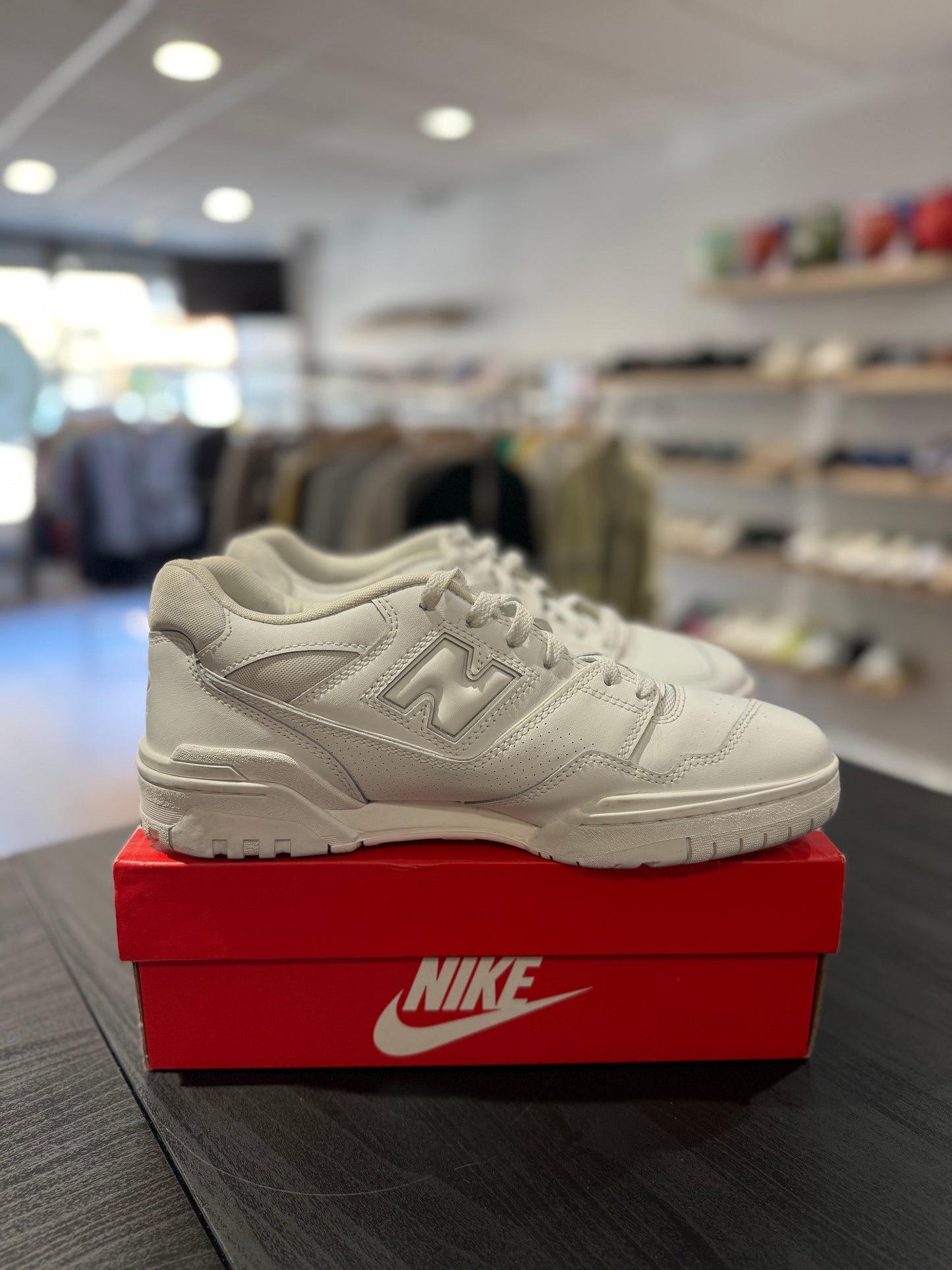 New Balance 550 Triple White (Used)