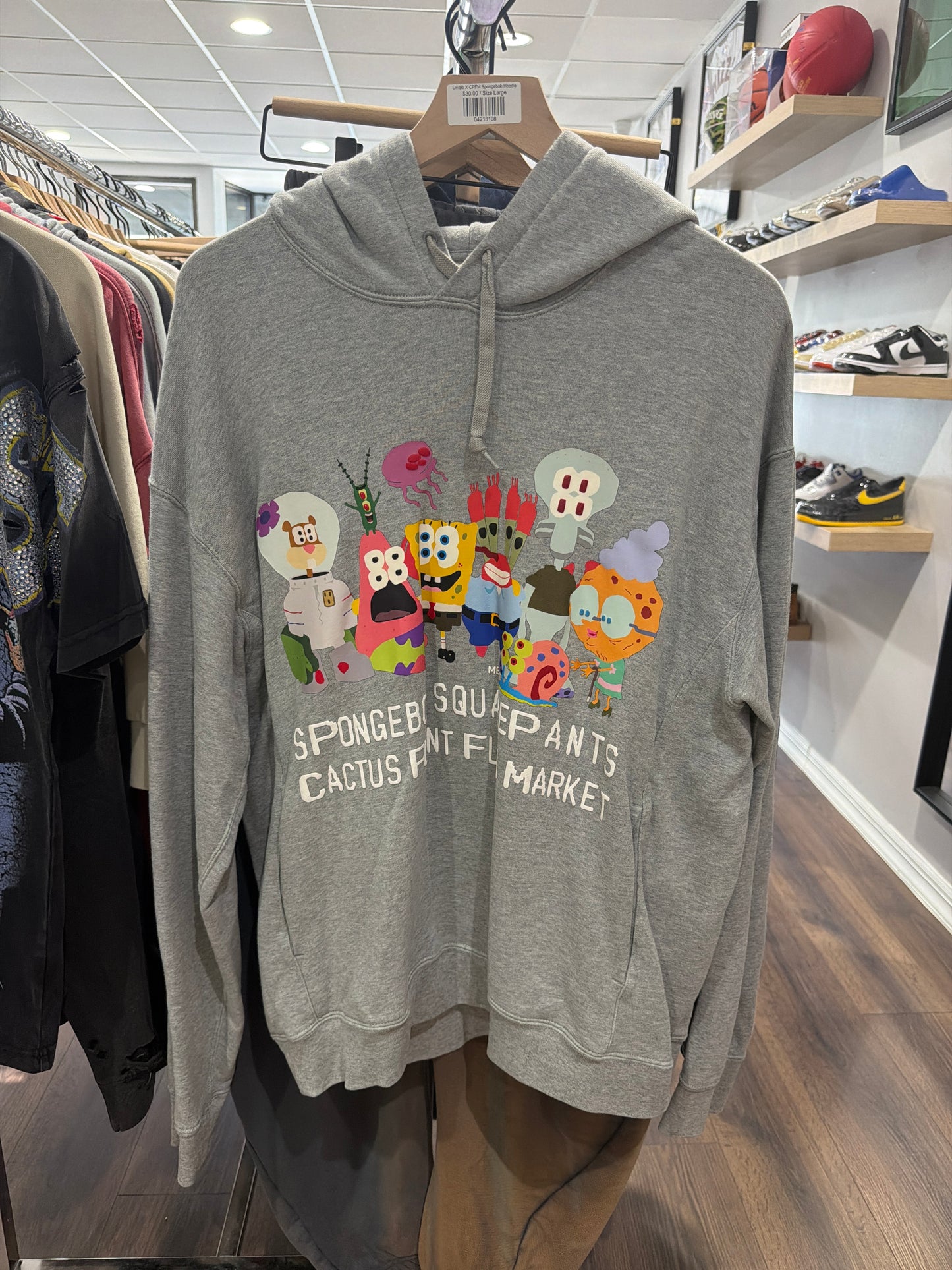 Uniqlo X CPFM Spongebob Hoodie