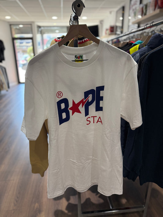 Bape BapeSTA Tee White