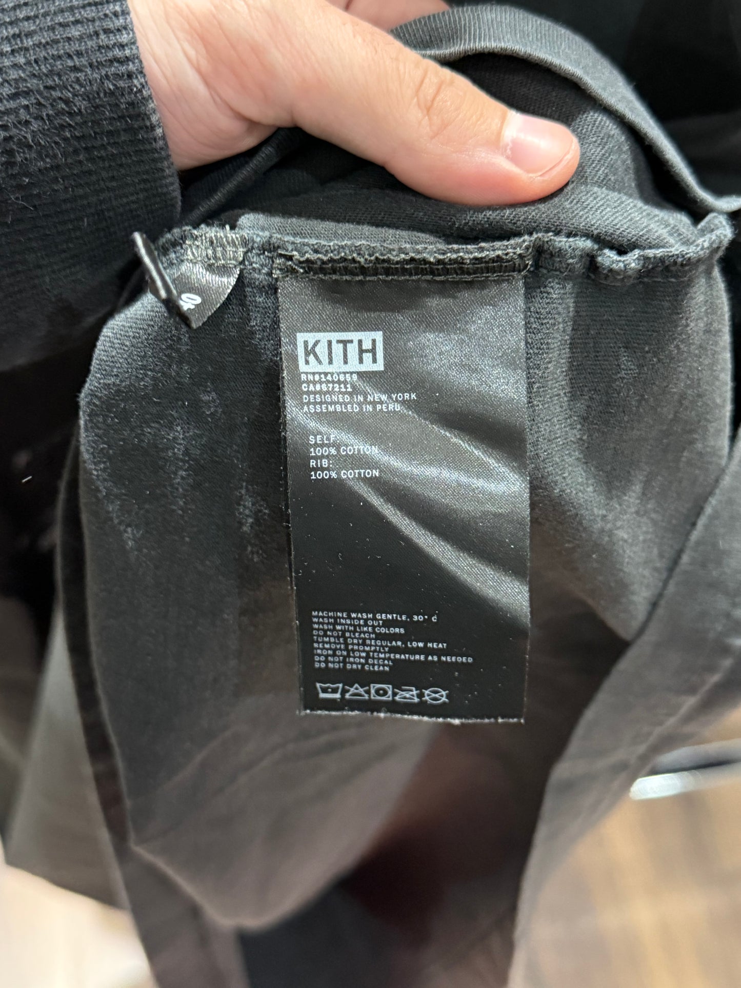 Kith Star Wars Darth Vader Tee Black