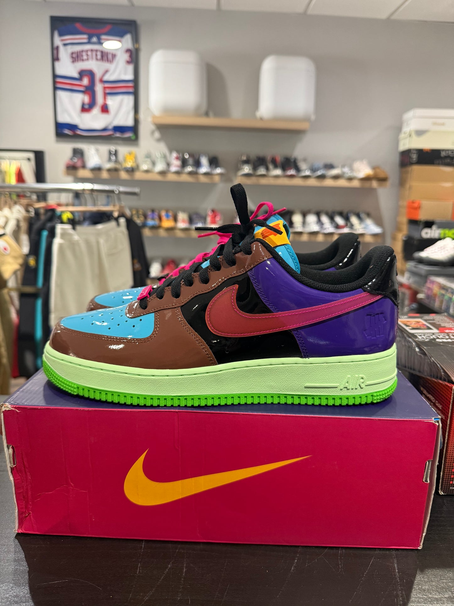 Undefeated x Air Force 1 Low Pink Prime