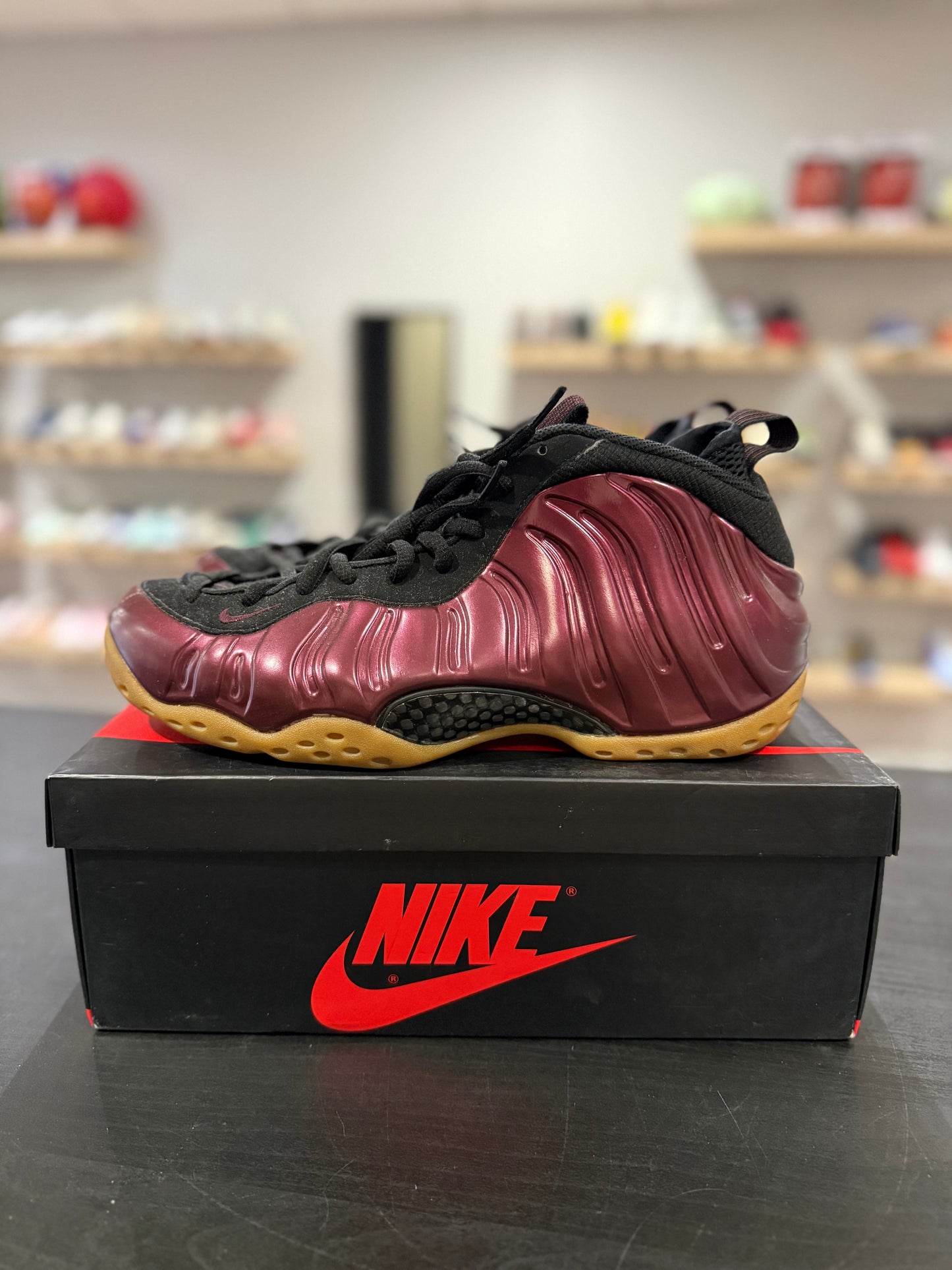 Maroon Foamposite 1