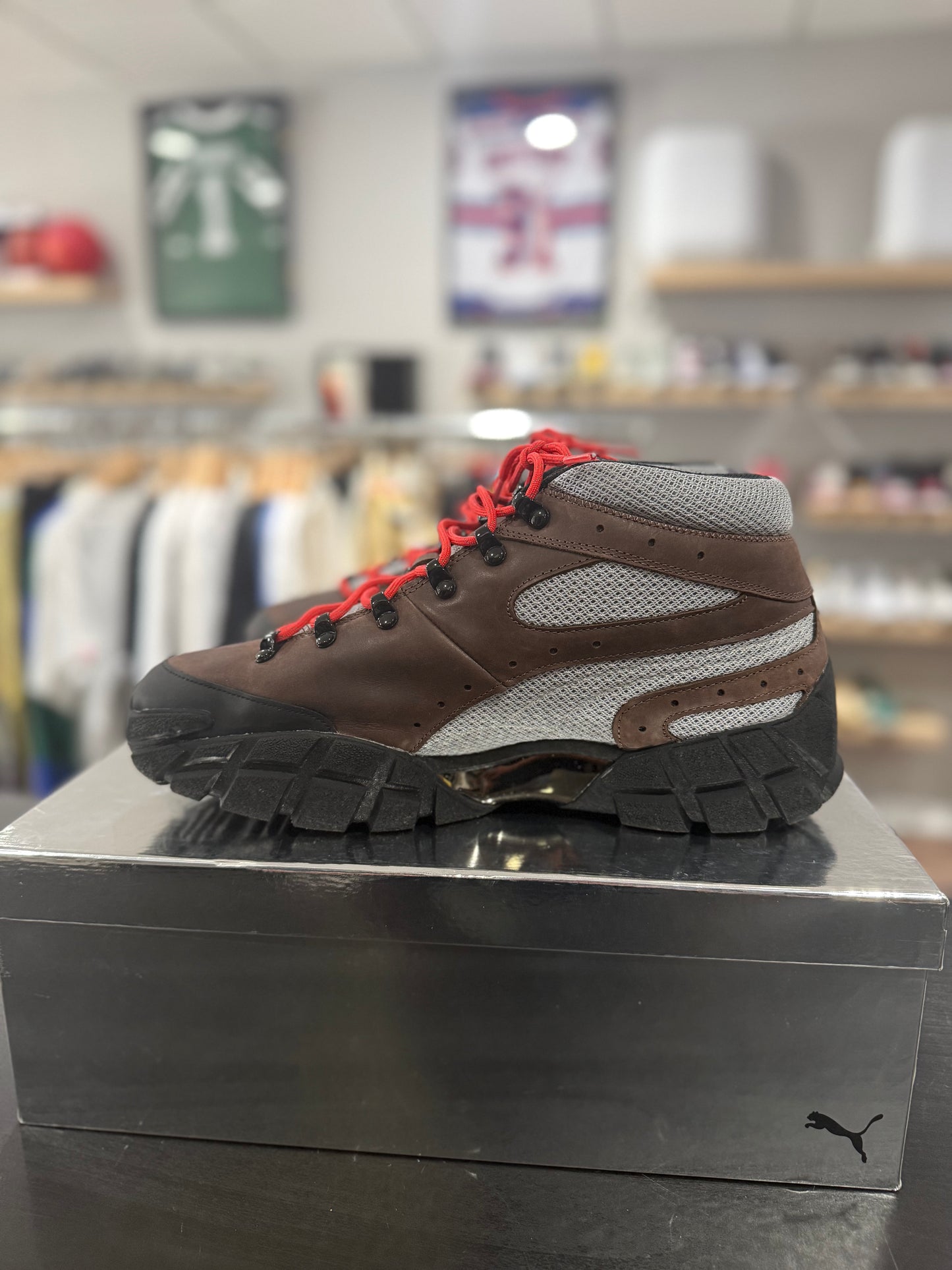 Skepta x Puma Skope Forever Mid Brown Silver