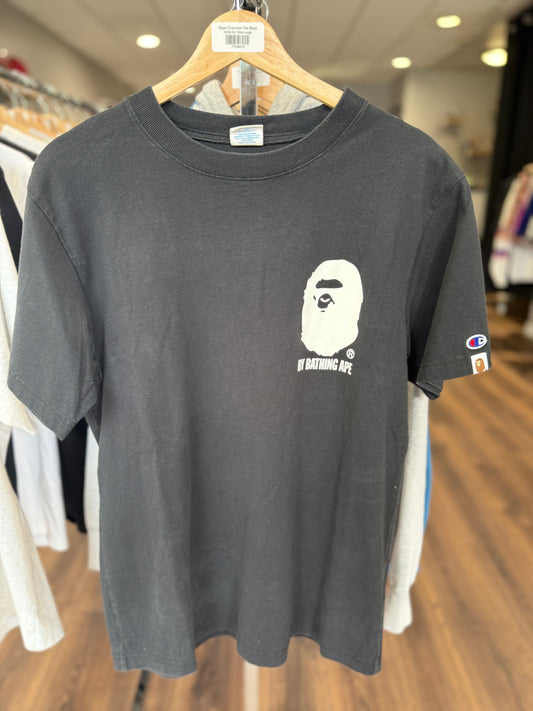 Bape Champion Tee Black