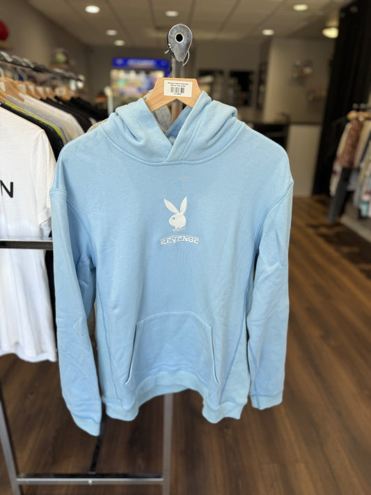 Revenge Playboy Hoodie Blue