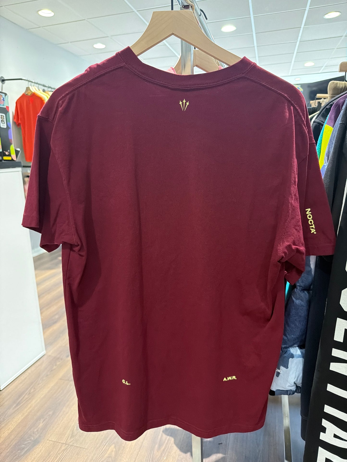 Nocta x Nike Tee Dark Beetroot