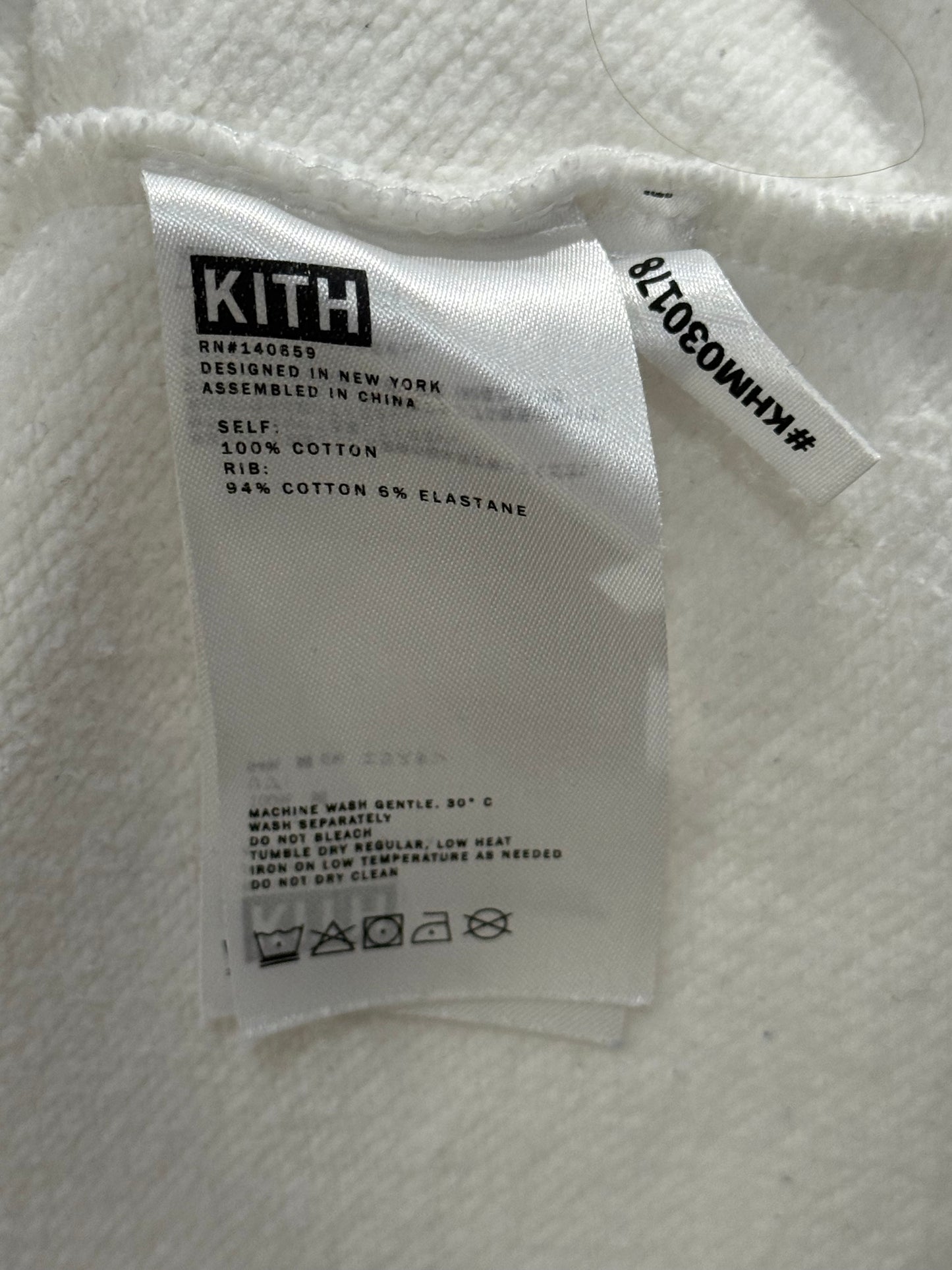 Kith Williams II Floral Bird Embroidered Hoodie Off White