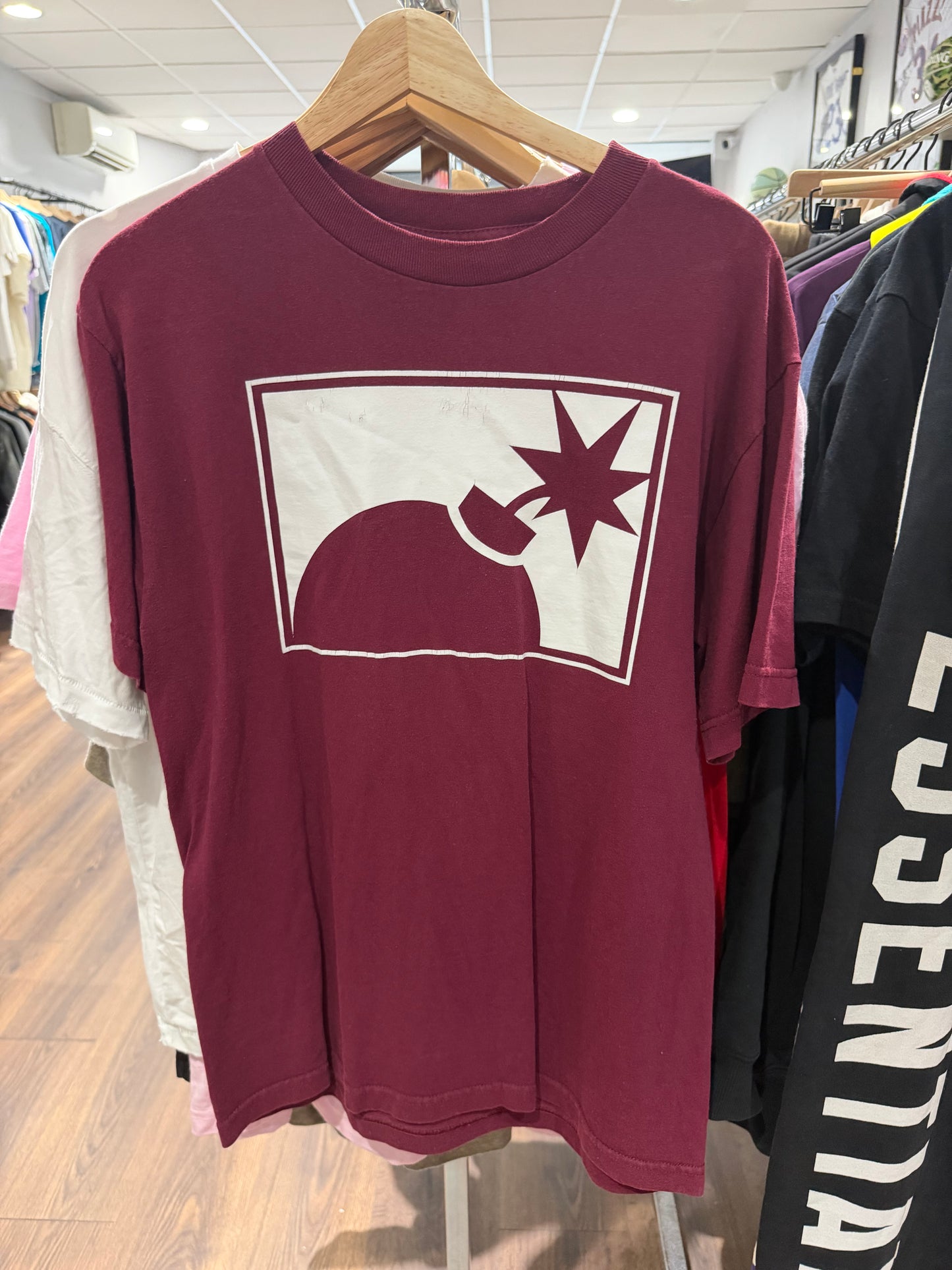 Bomb Tee Burgundy