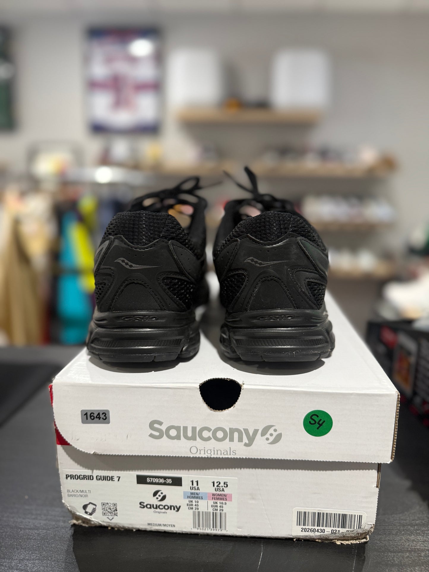 Saucony Ride Millennium Matte Triple Black