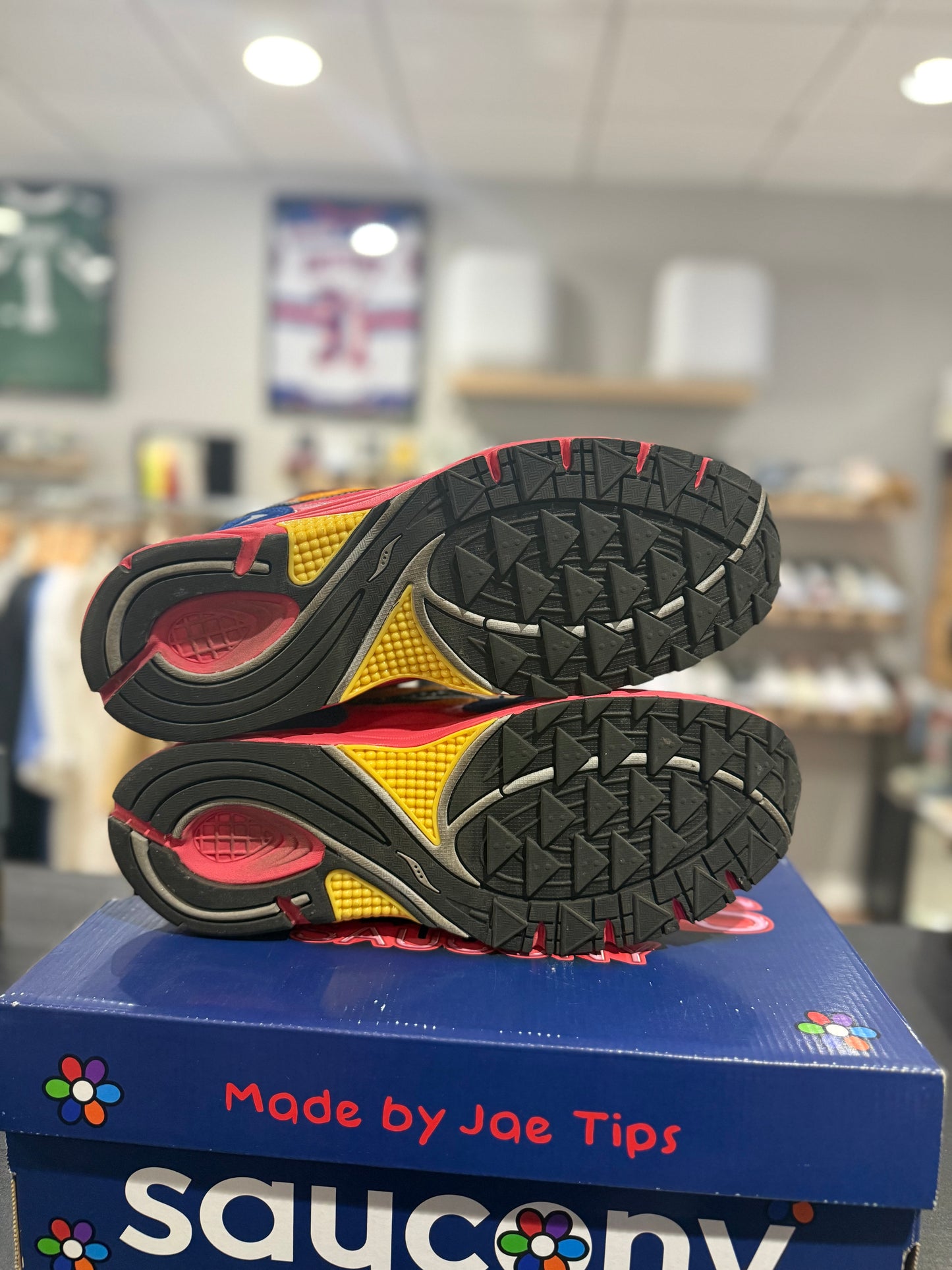 Jae Tips x Saucony Grid Jazz 9  'I Love You But I’m Busy'
