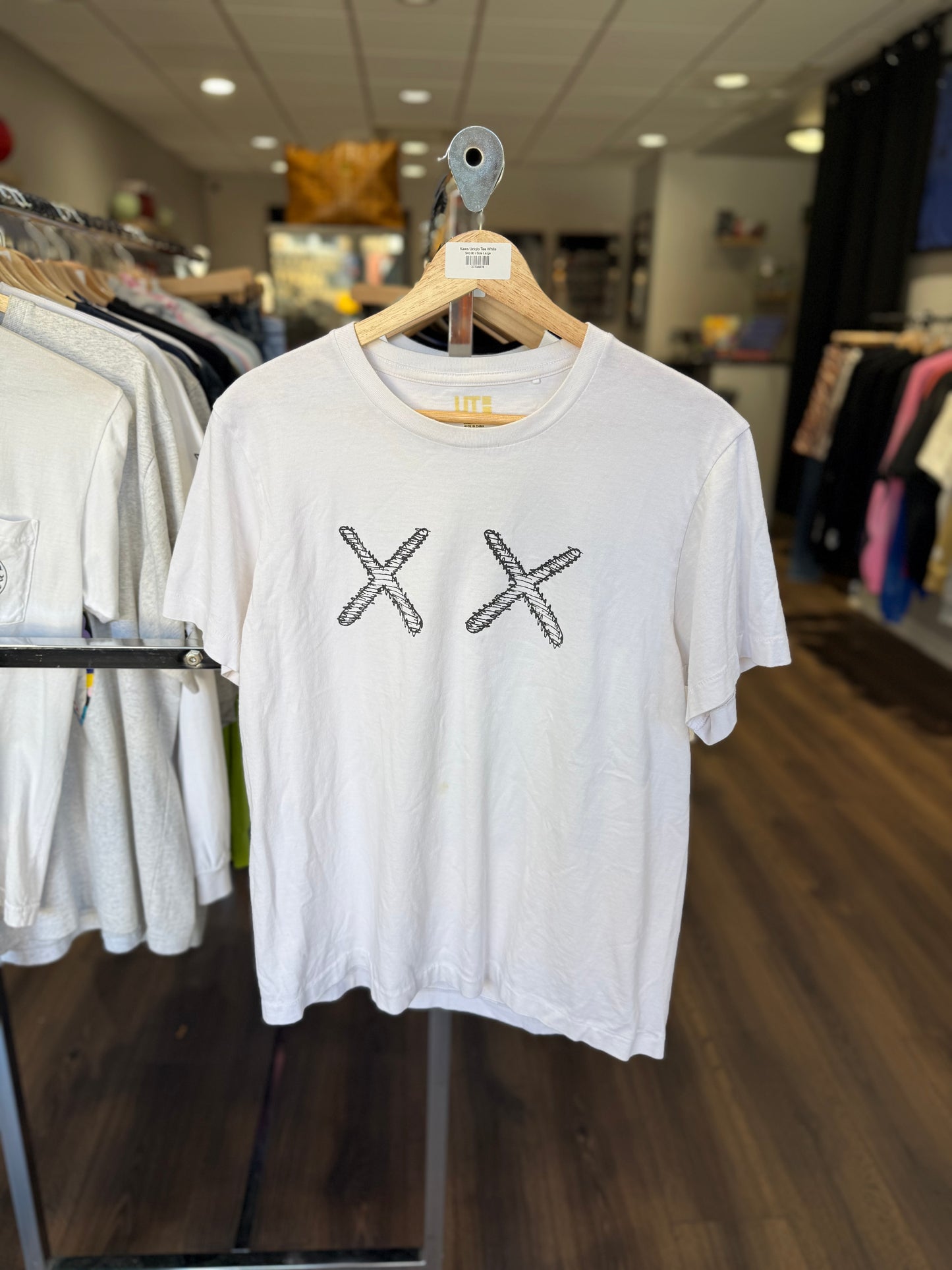 Kaws Uniqlo Tee White
