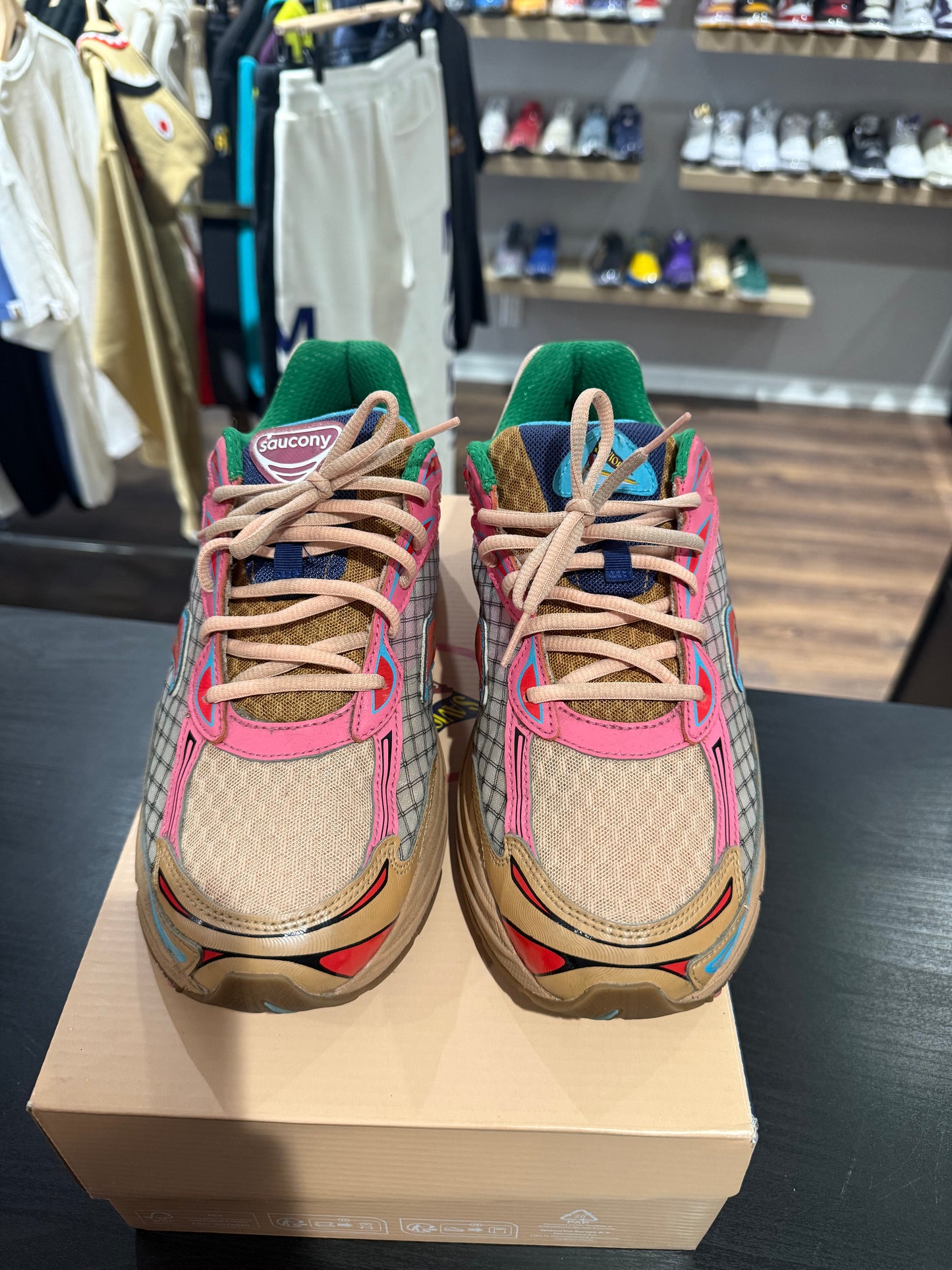 Jae Tips x Saucony ProGrid Omni 9 To Do List - Tan