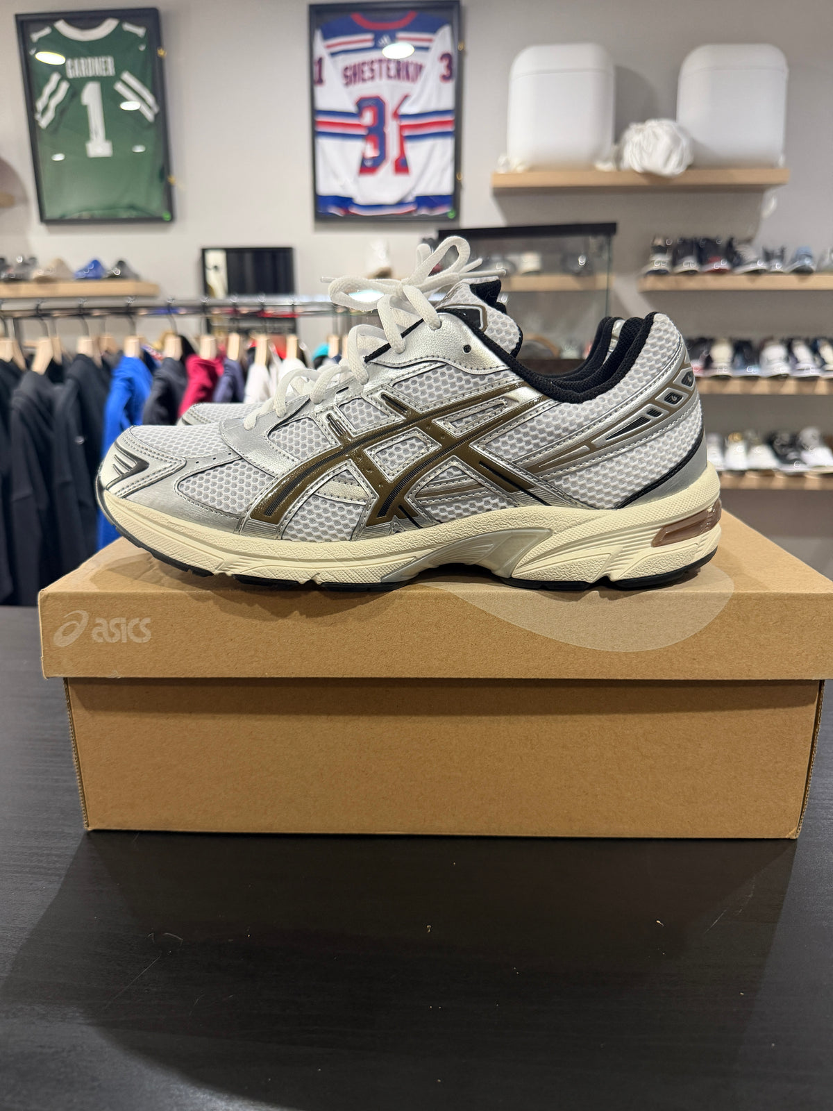 Asics Gel-1130 White/Clay Canyon