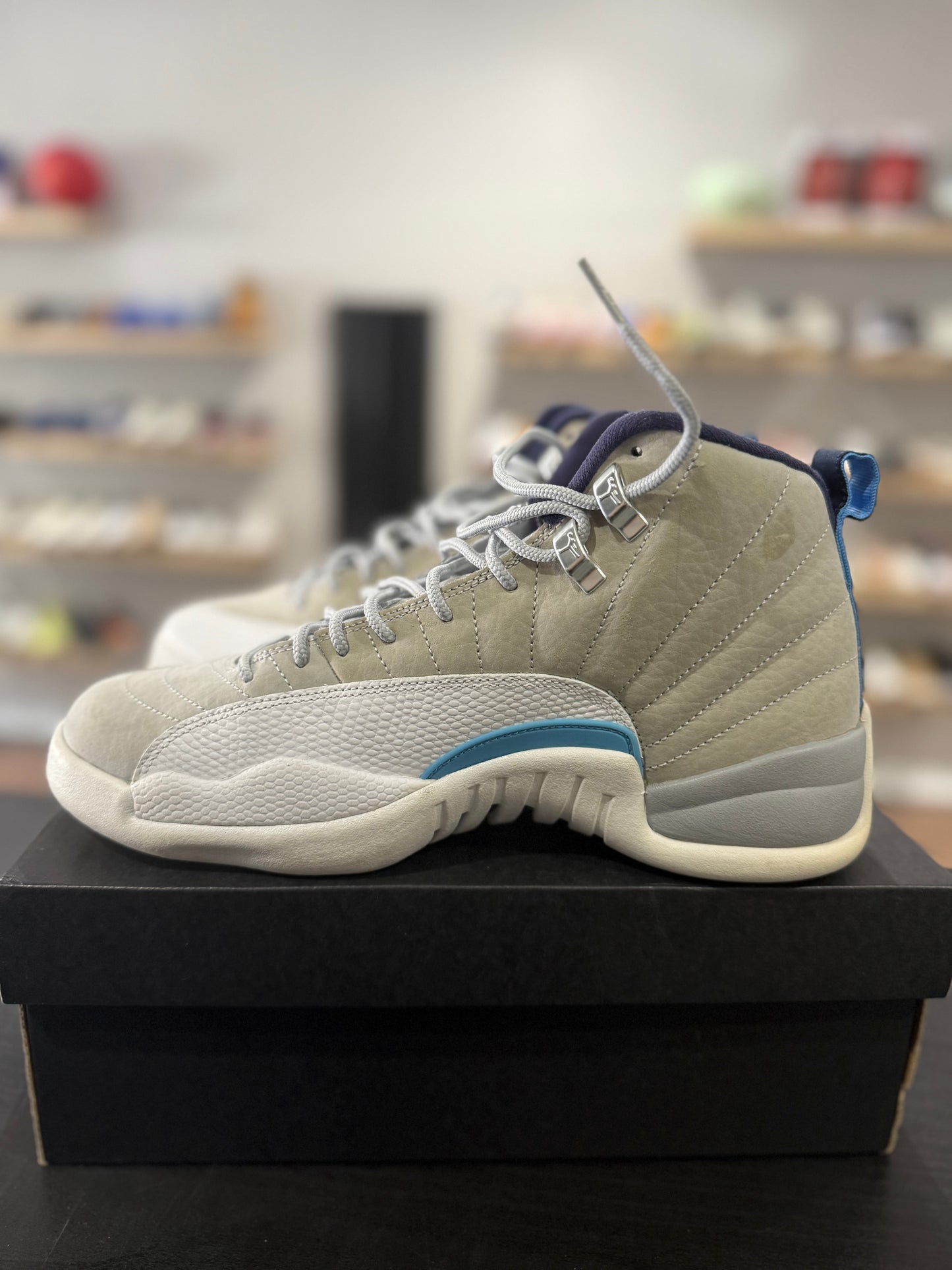 Jordan 12 Grey University Blue (Used)