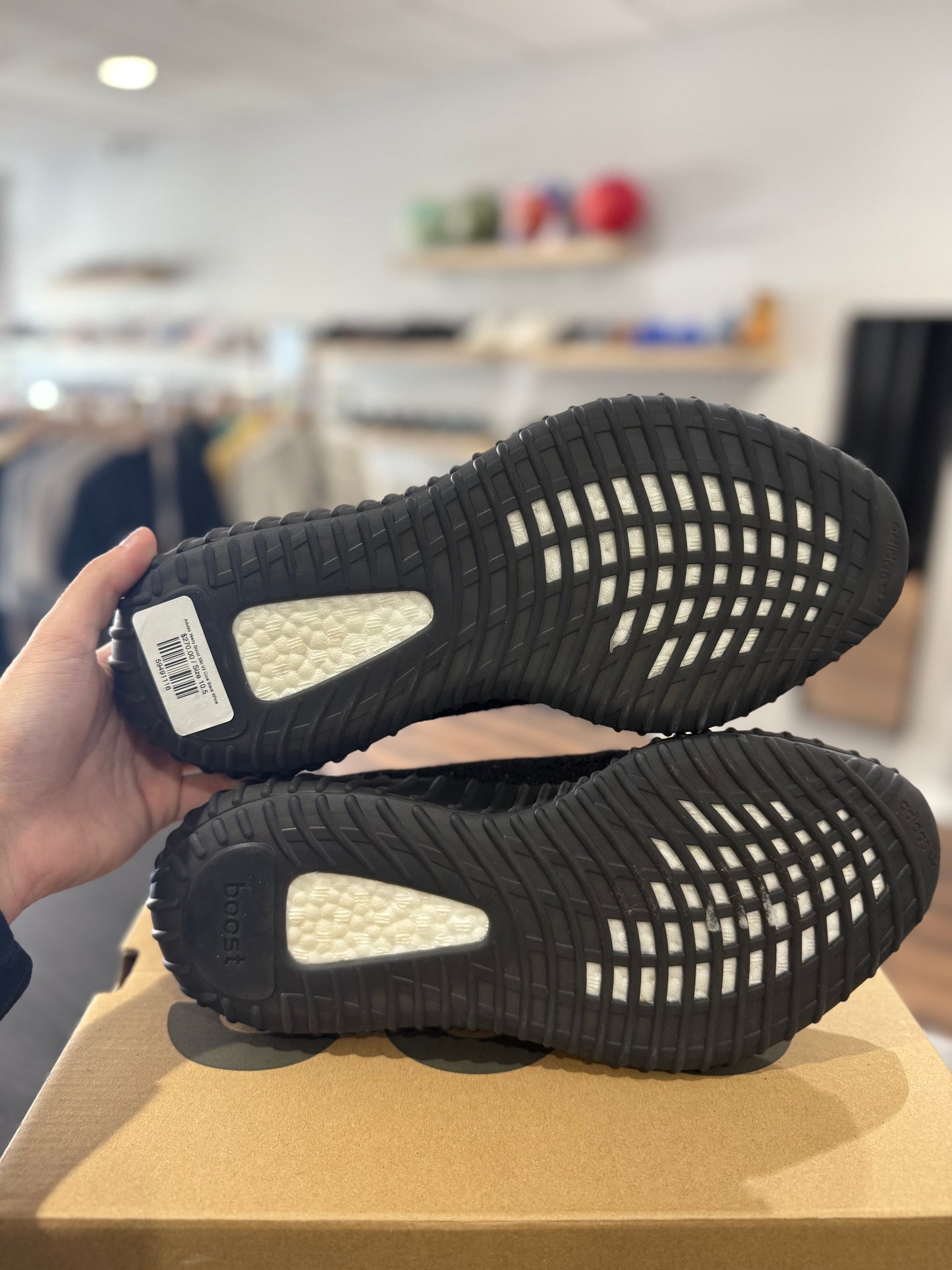 Core Black White Yeezy Boost 350 V2 (Used)