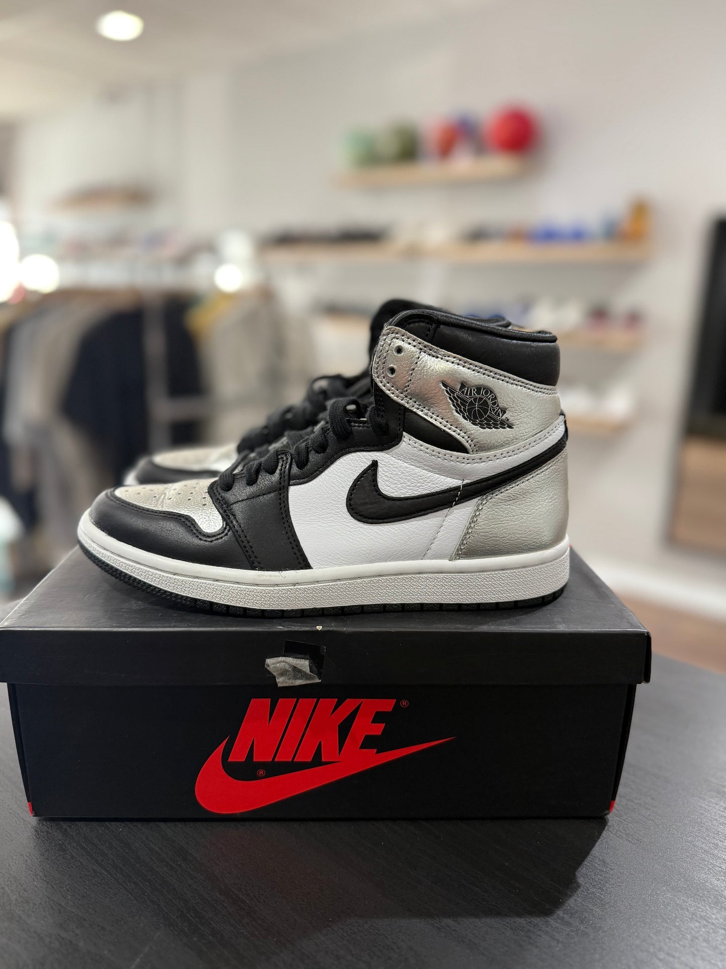 Silver Toe Jordan 1 High (Used)