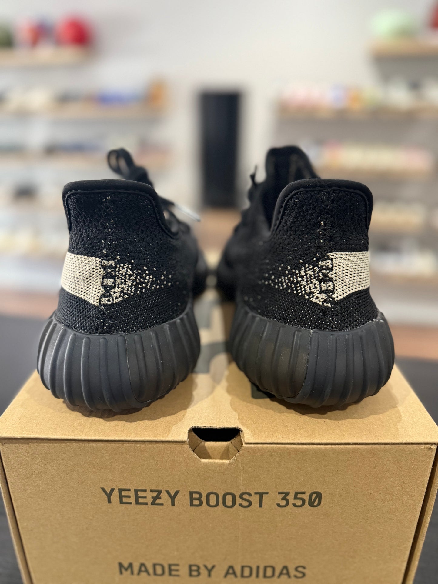 Core Black White Yeezy Boost 350 V2 (Used)