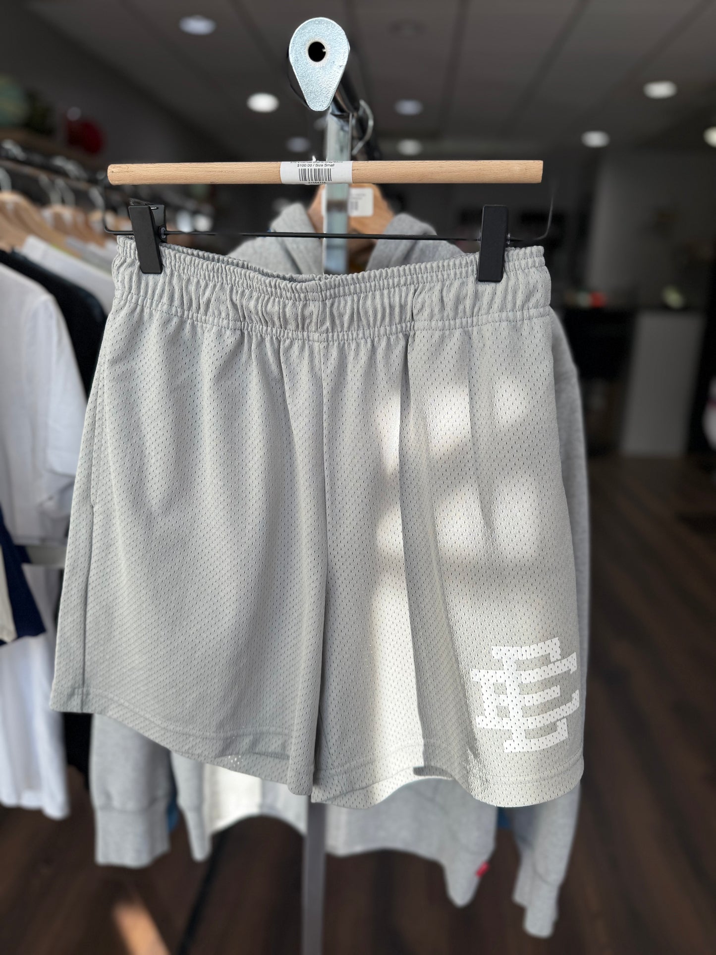 Eric Emanuel Shorts Grey/White