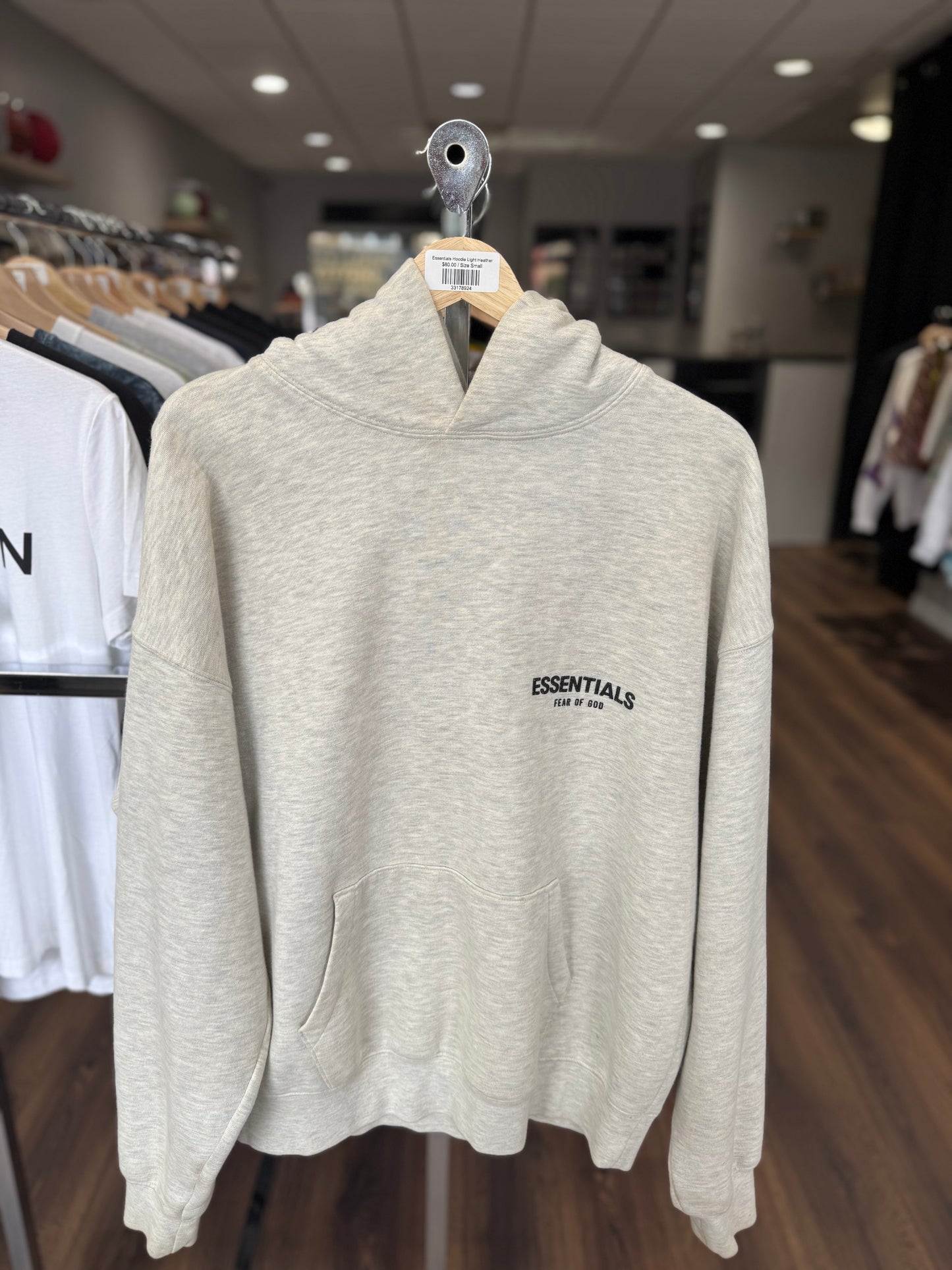 Essentials Hoodie Light Heather