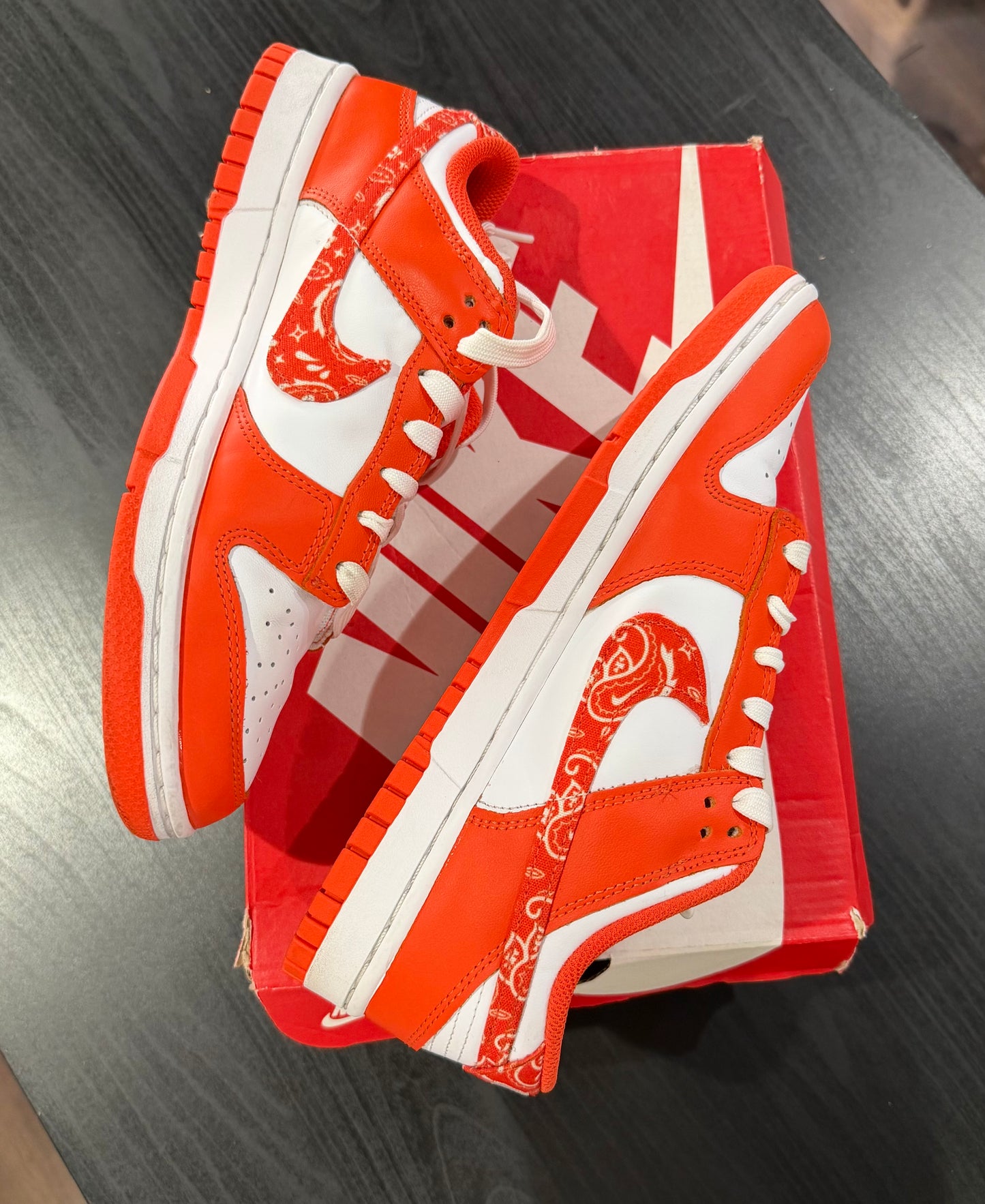 Dunk Low Orange Paisley