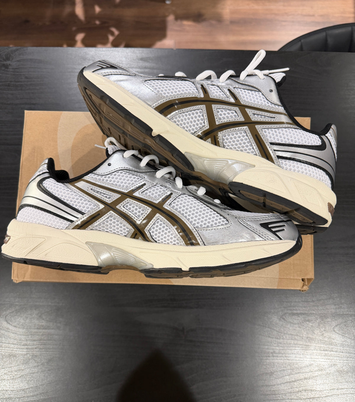 Asics Gel-1130 White/Clay Canyon