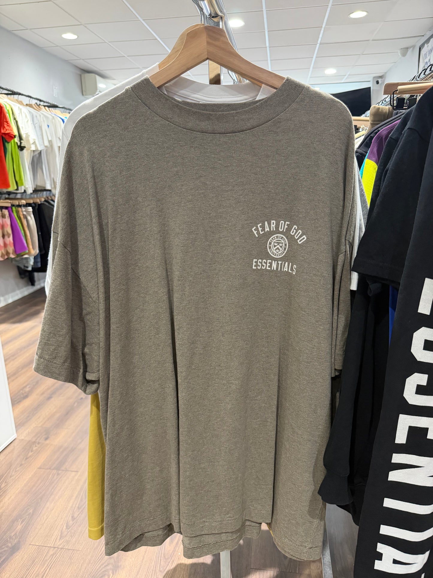 Essentials Fear of God University Logo Tee