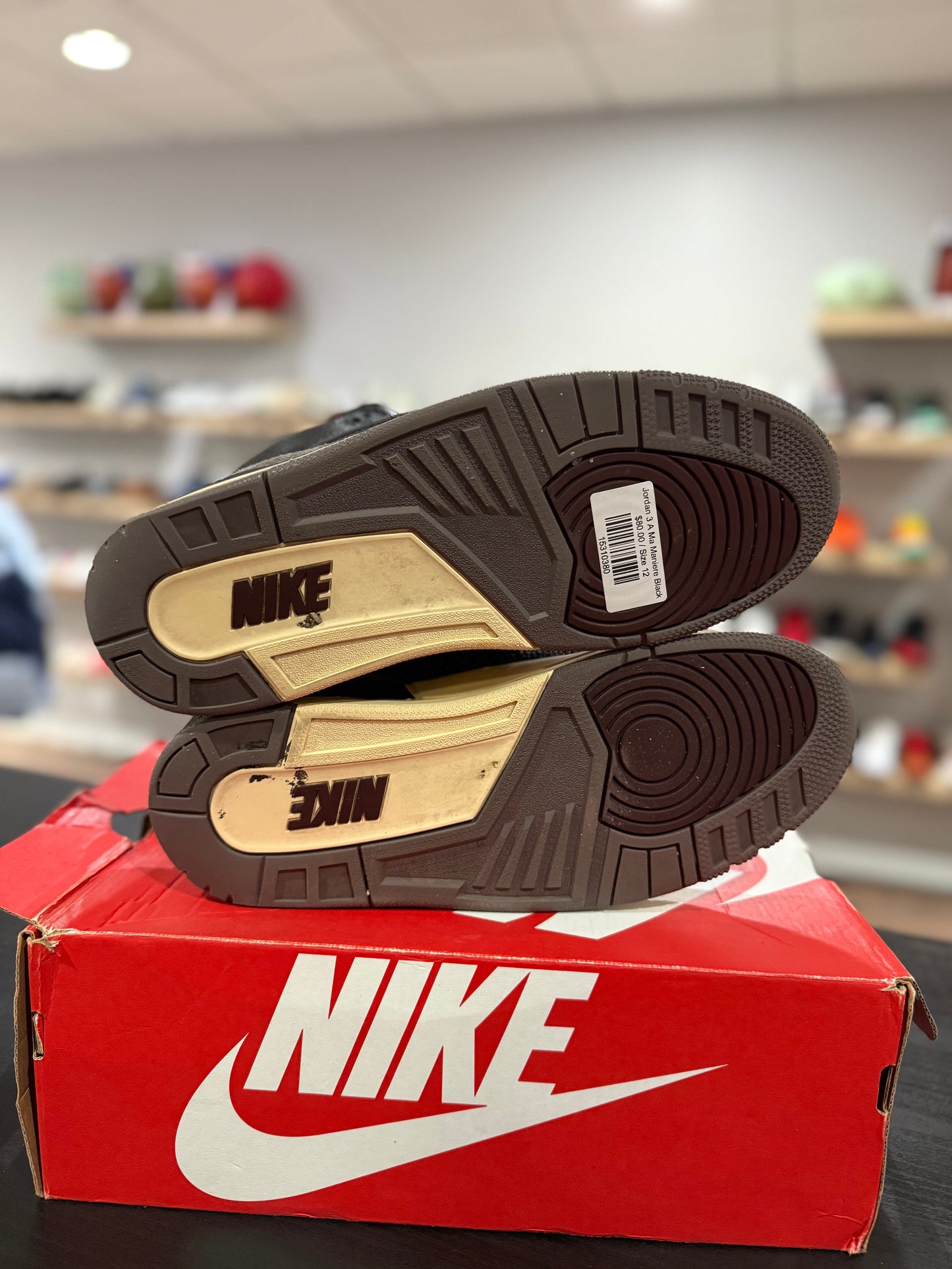 Jordan 3 A Ma Maniere Black