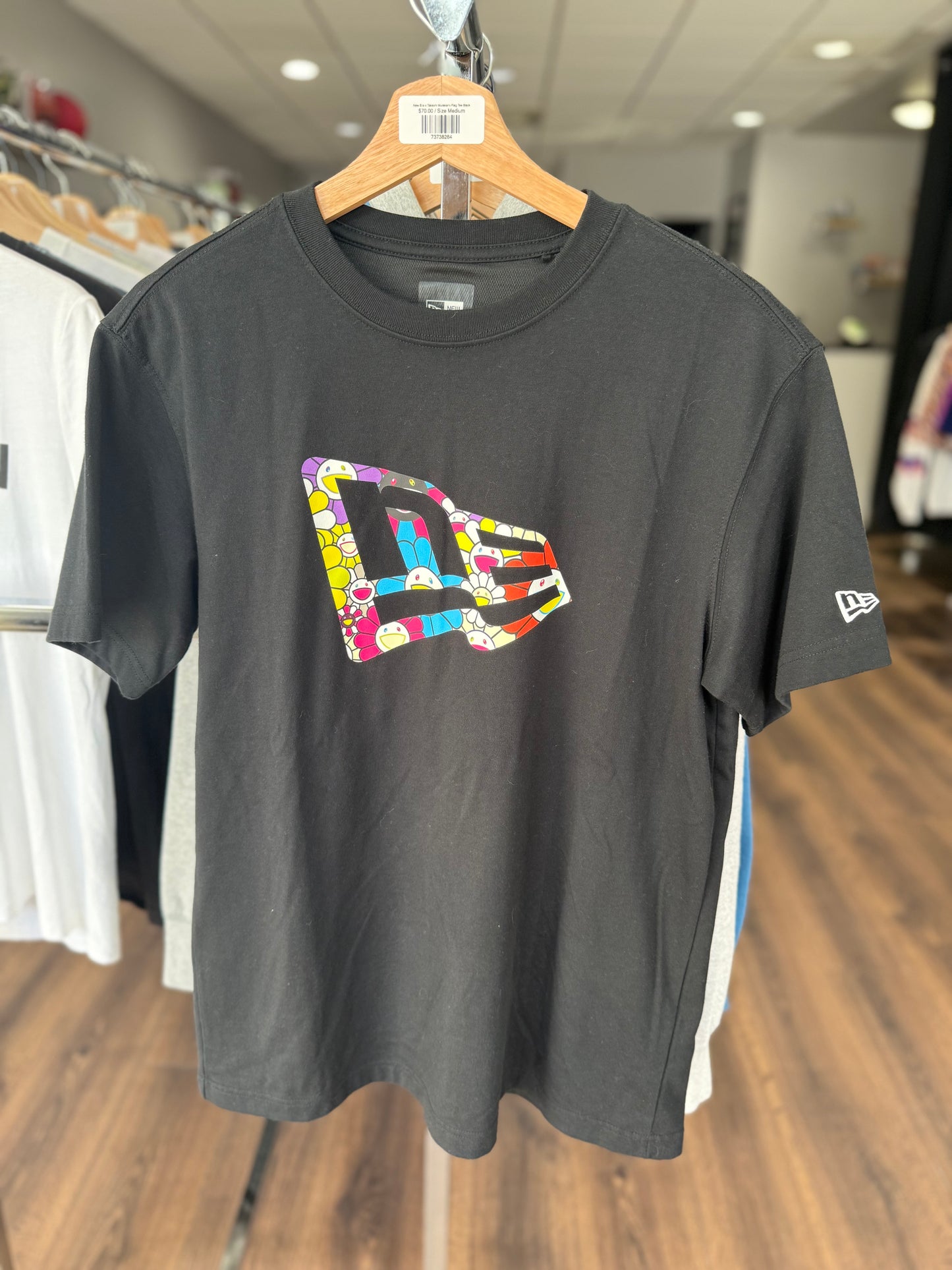 New Era x Takashi Murakami Flag Tee Black