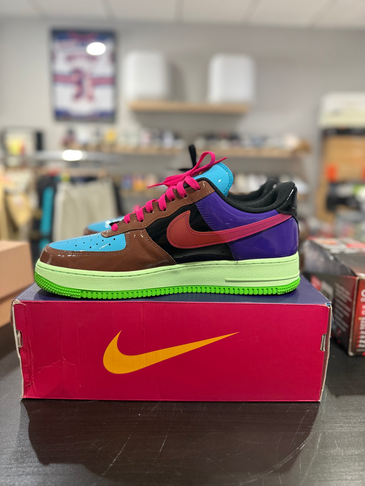 Undefeated x Air Force 1 Low Pink Prime