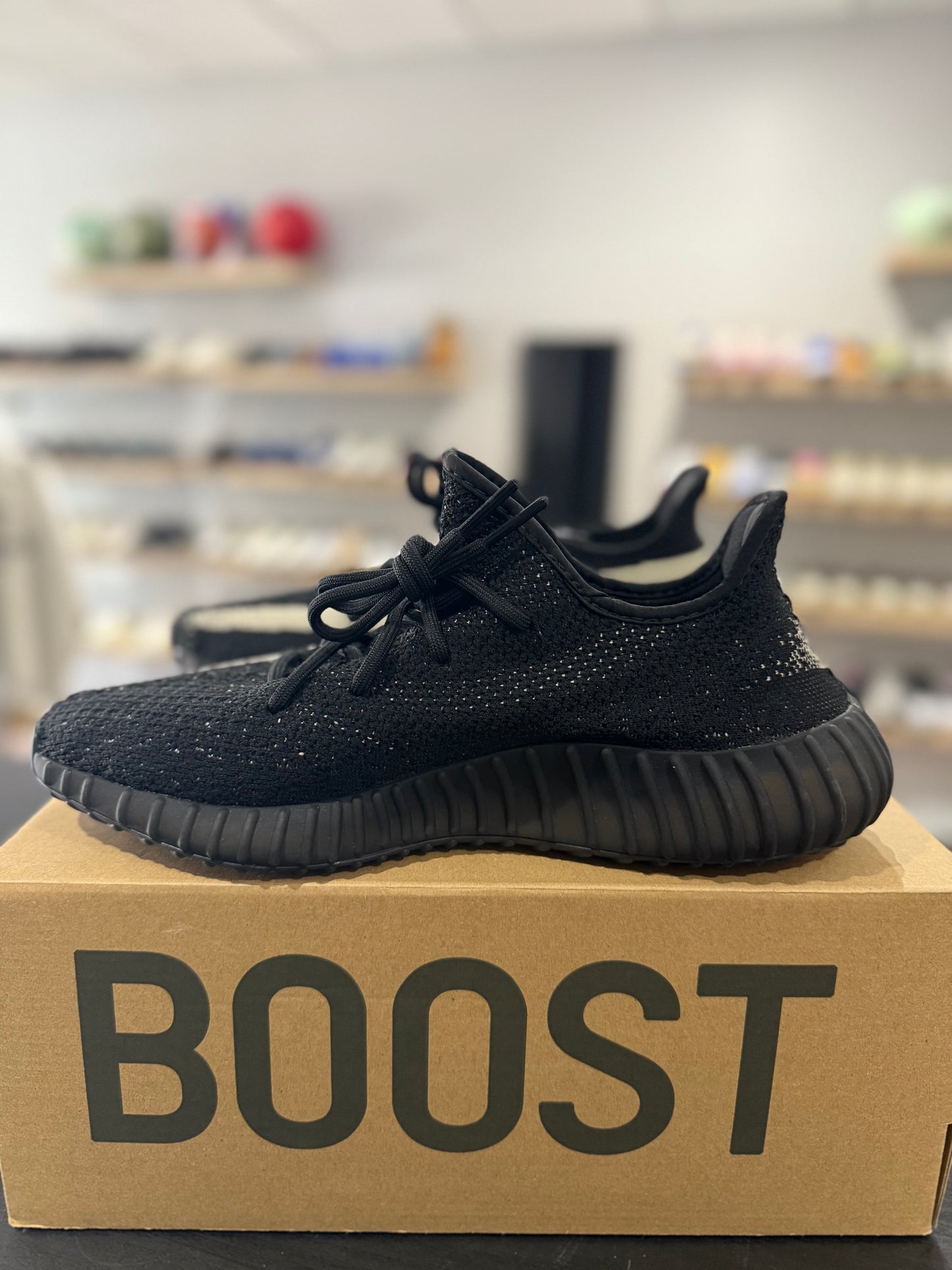 Core Black White Yeezy Boost 350 V2 (Used)