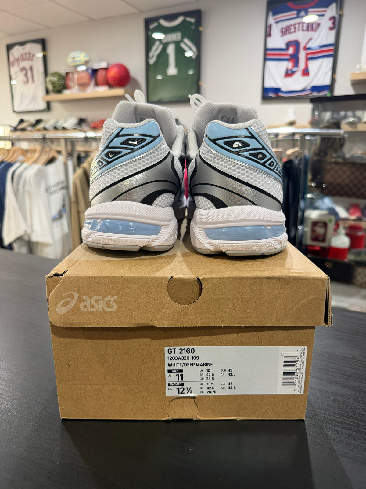 Asics Gel-1130 Black/White/Blue Sky