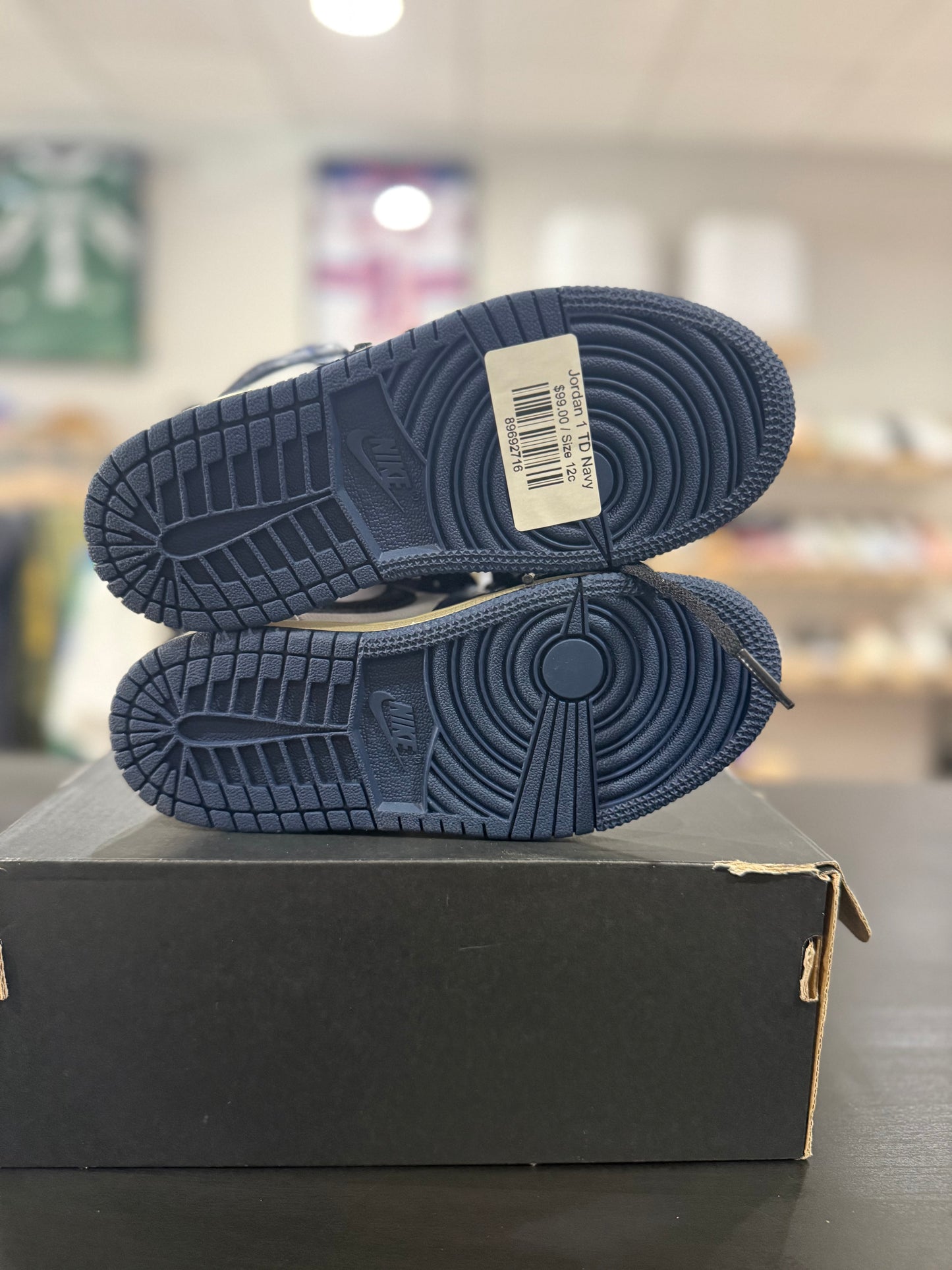 Jordan 1 TD Navy