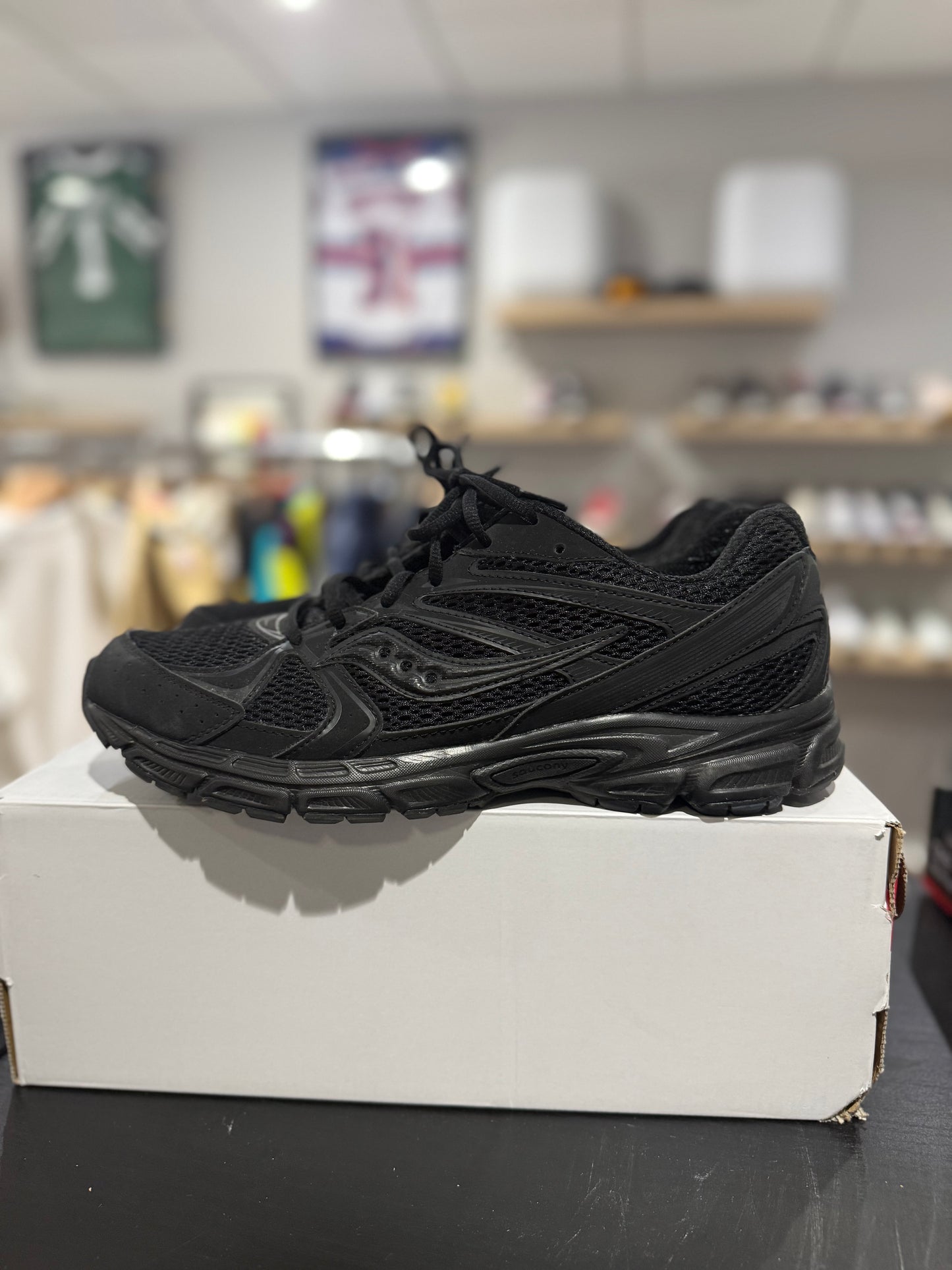 Saucony Ride Millennium Matte Triple Black